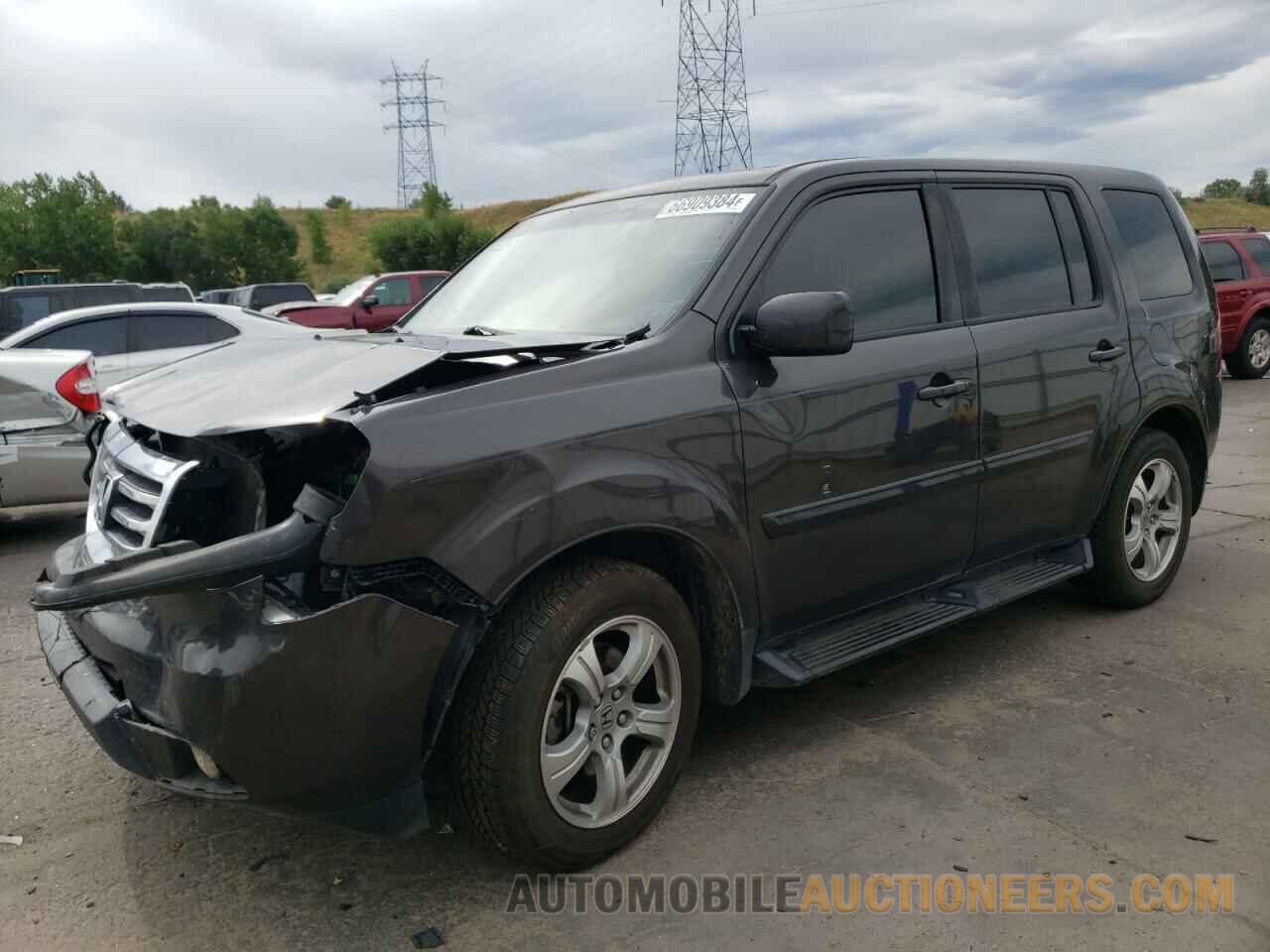 5FNYF3H56CB012033 HONDA PILOT 2012