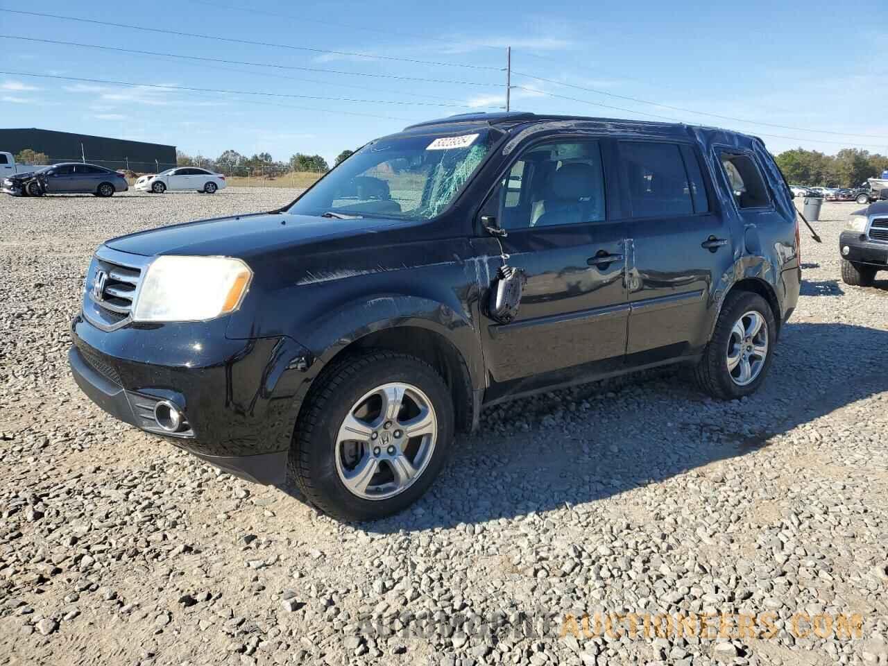 5FNYF3H57CB033750 HONDA PILOT 2012