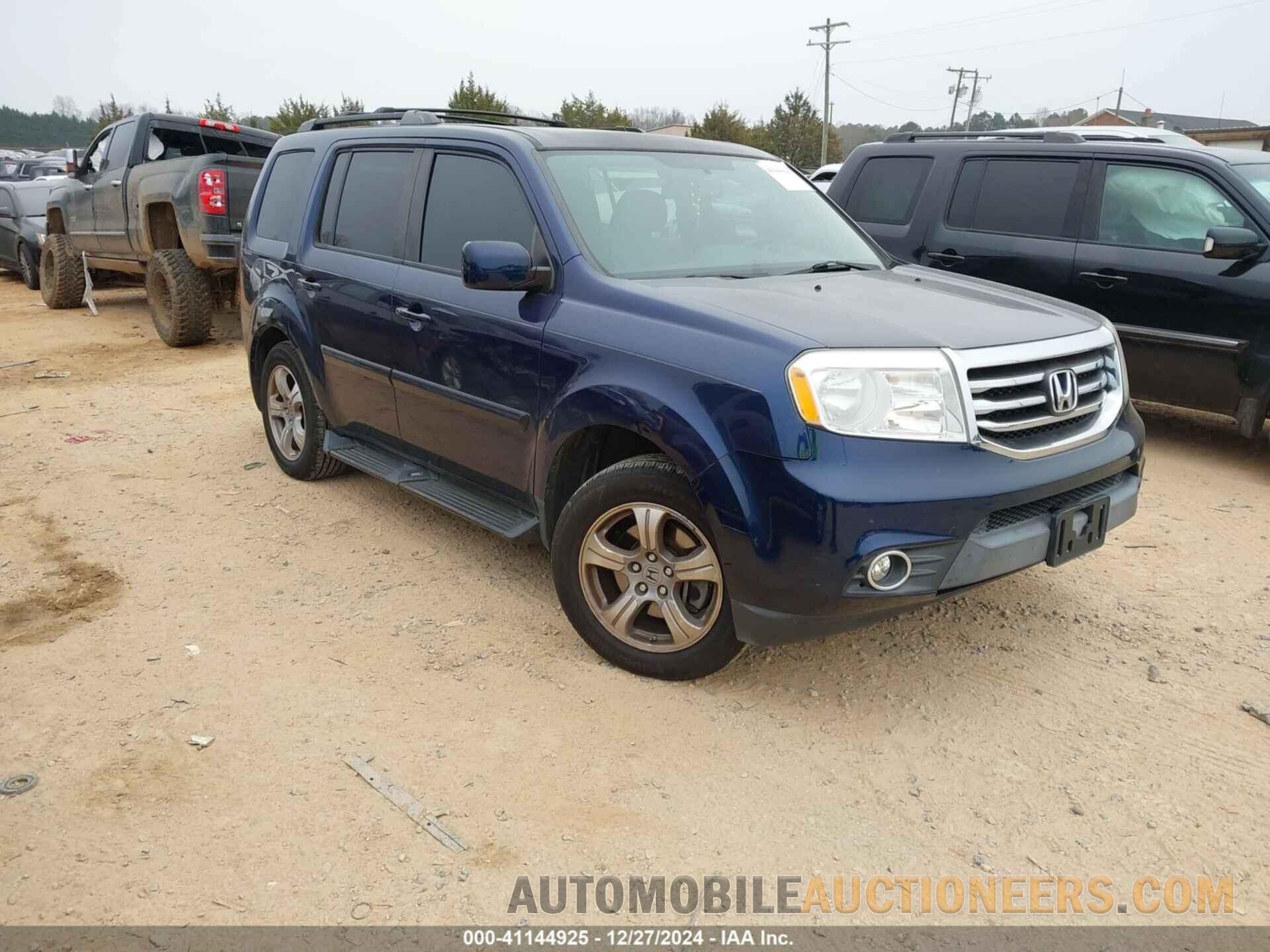 5FNYF3H57EB021164 HONDA PILOT 2014