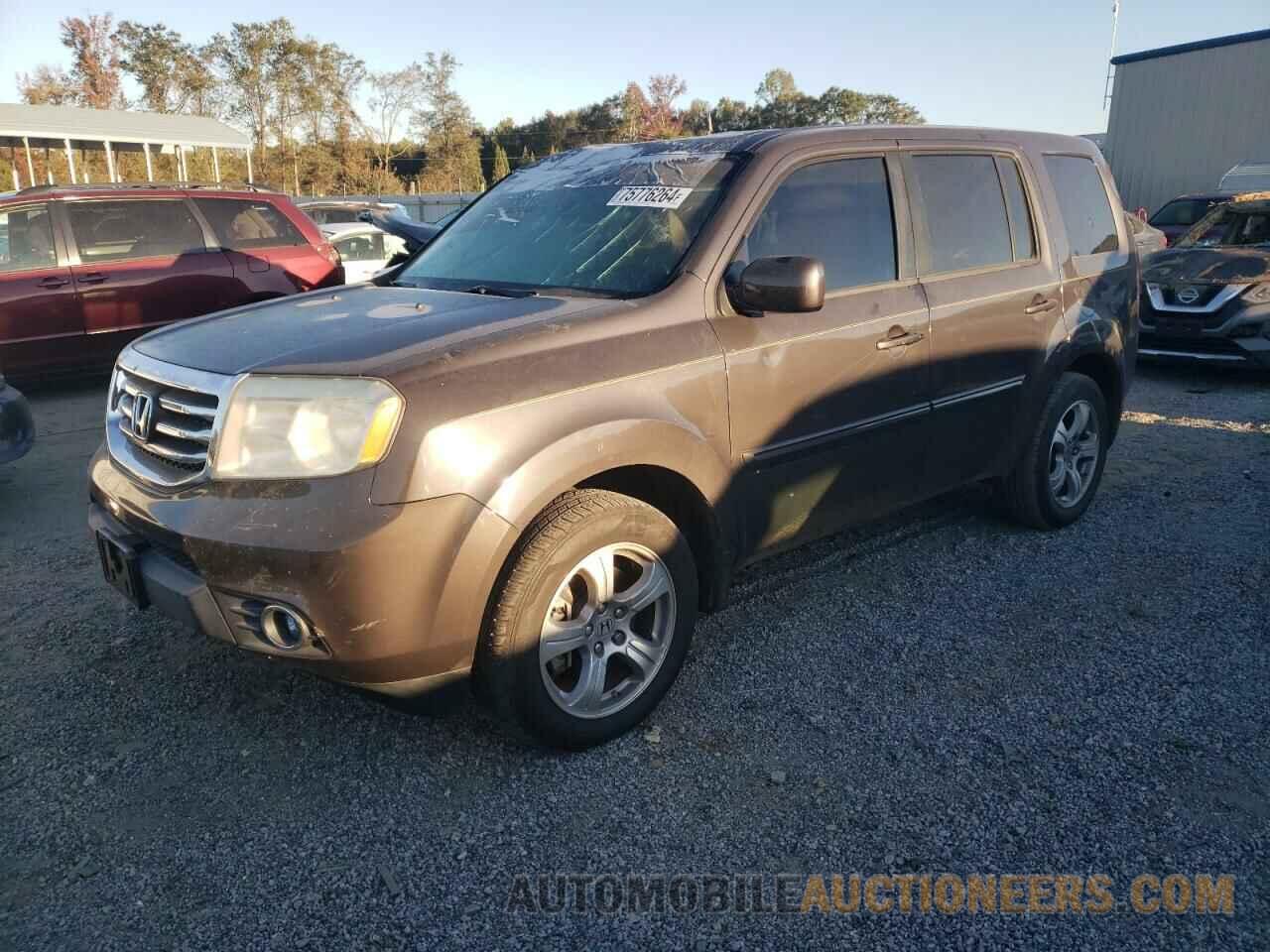 5FNYF3H58CB043073 HONDA PILOT 2012