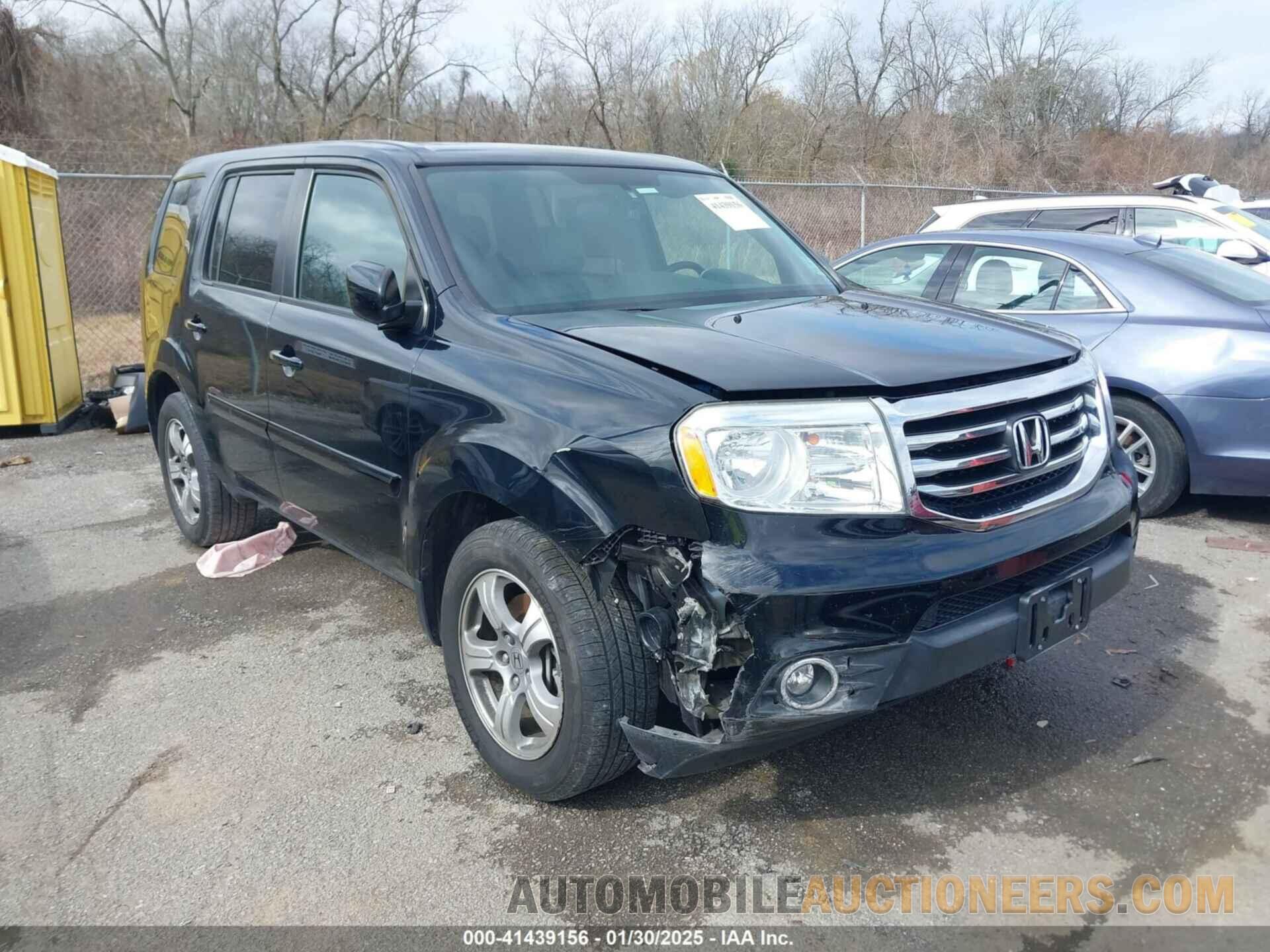 5FNYF3H58EB001327 HONDA PILOT 2014