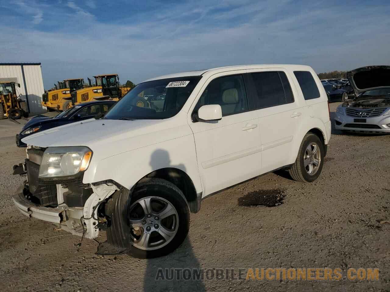 5FNYF3H59CB022717 HONDA PILOT 2012