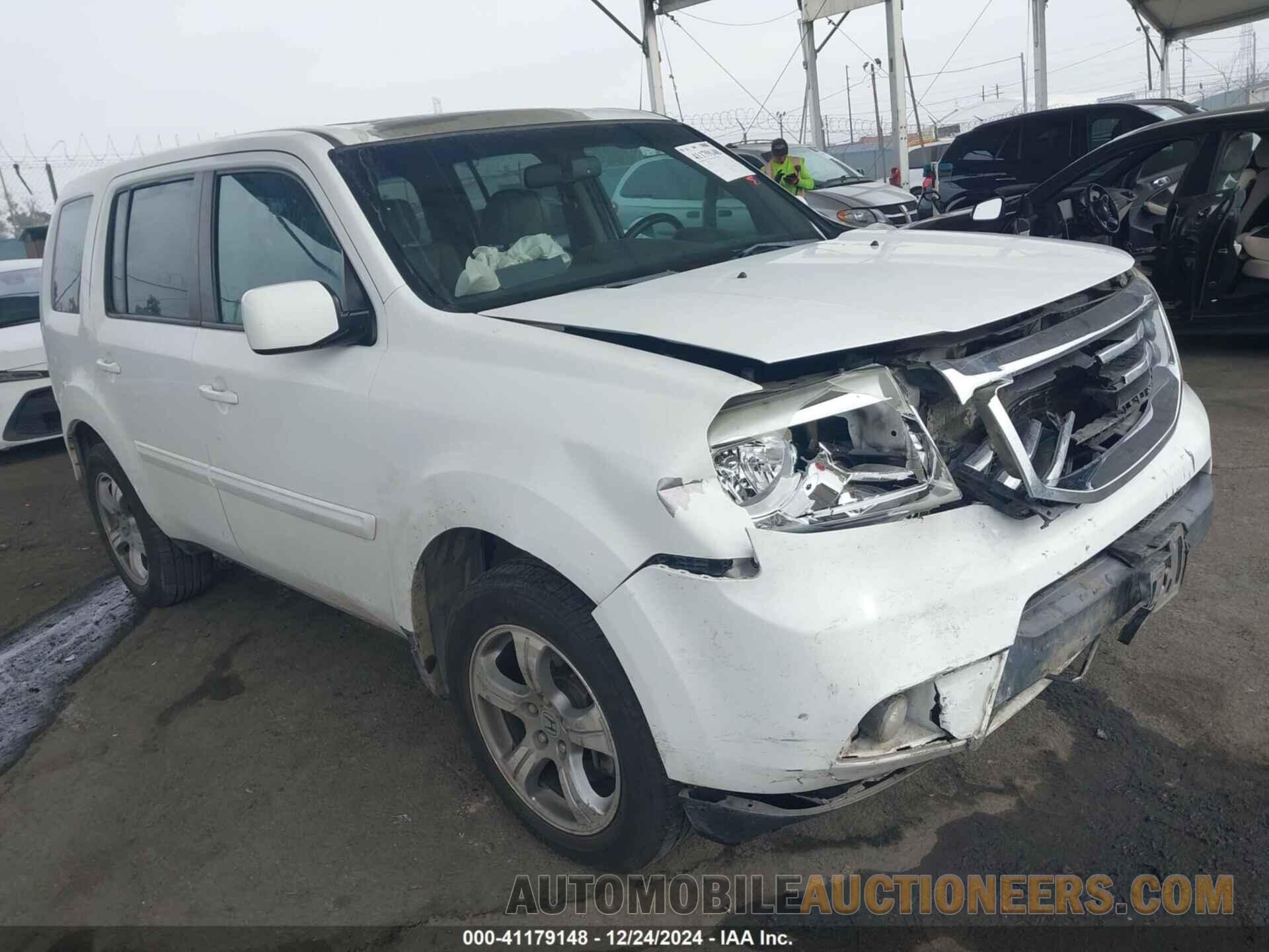 5FNYF3H59DB044301 HONDA PILOT 2013