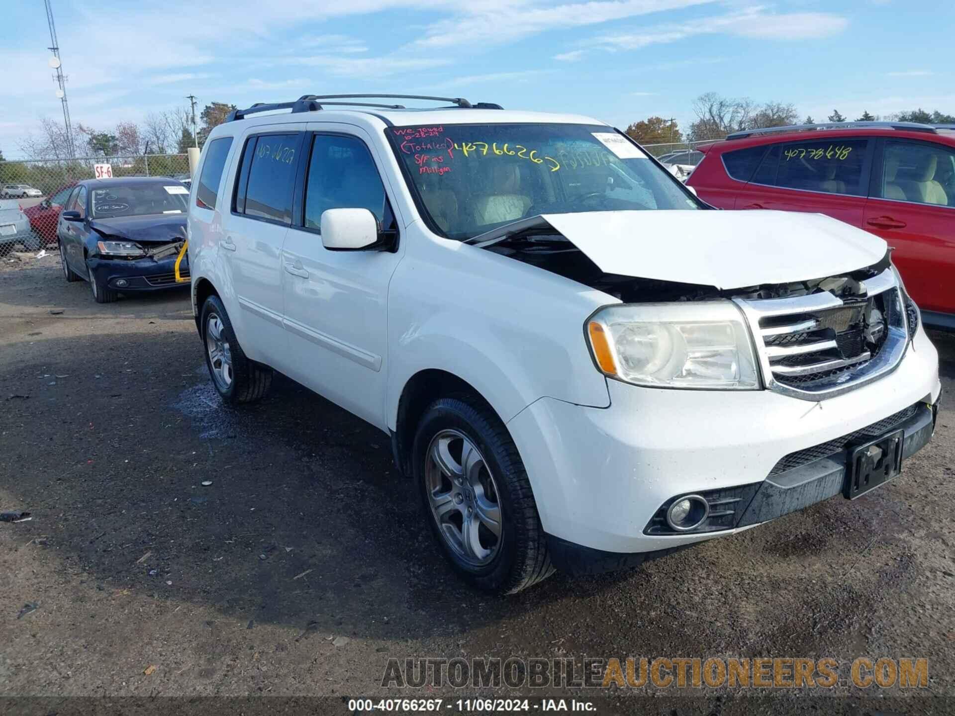 5FNYF3H5XDB013042 HONDA PILOT 2013