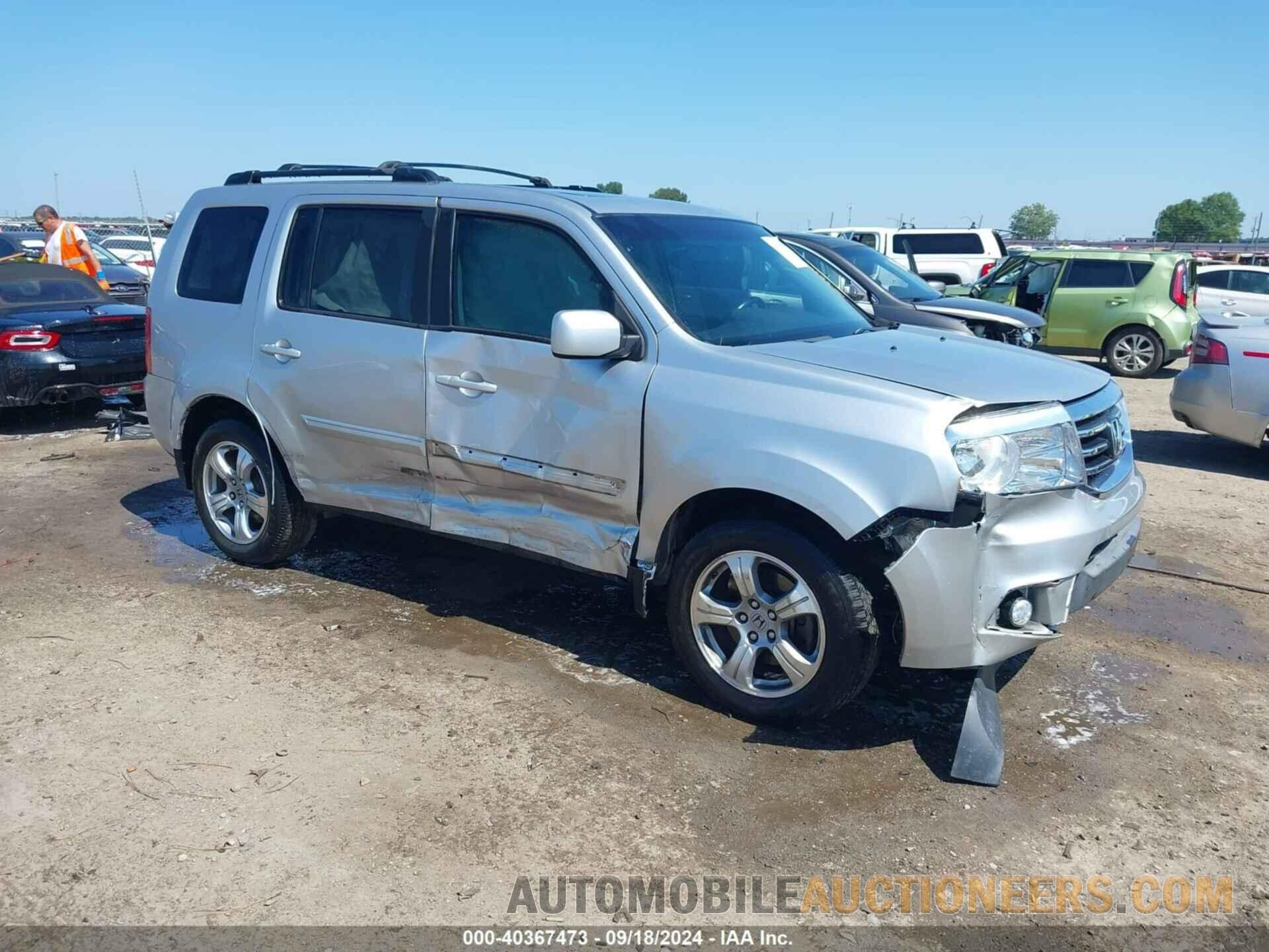 5FNYF3H5XDB031847 HONDA PILOT 2013