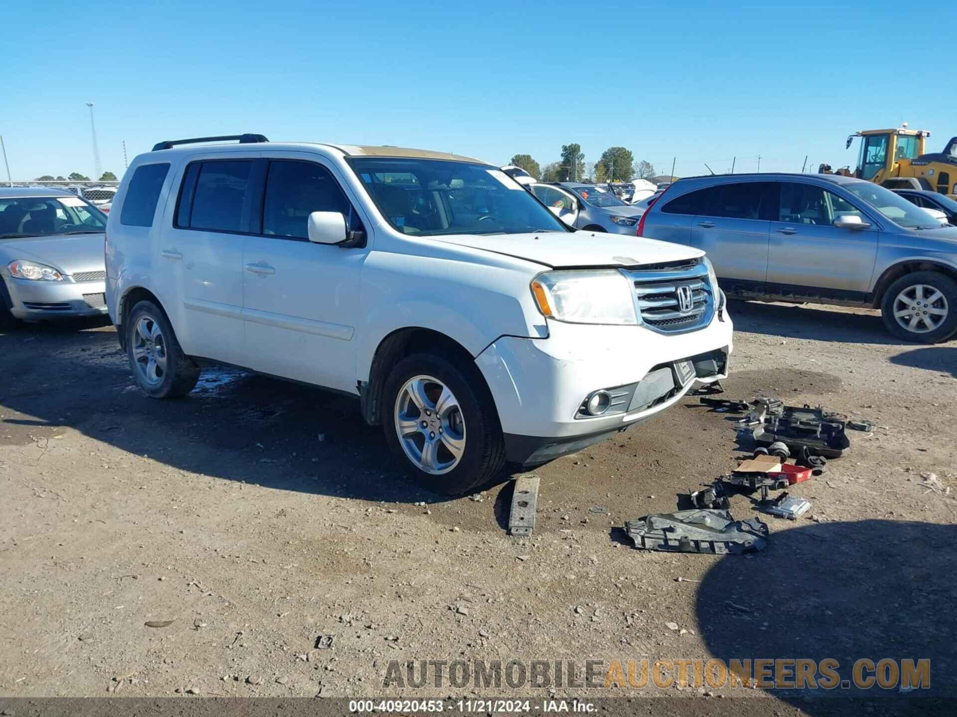 5FNYF3H5XEB008165 HONDA PILOT 2014