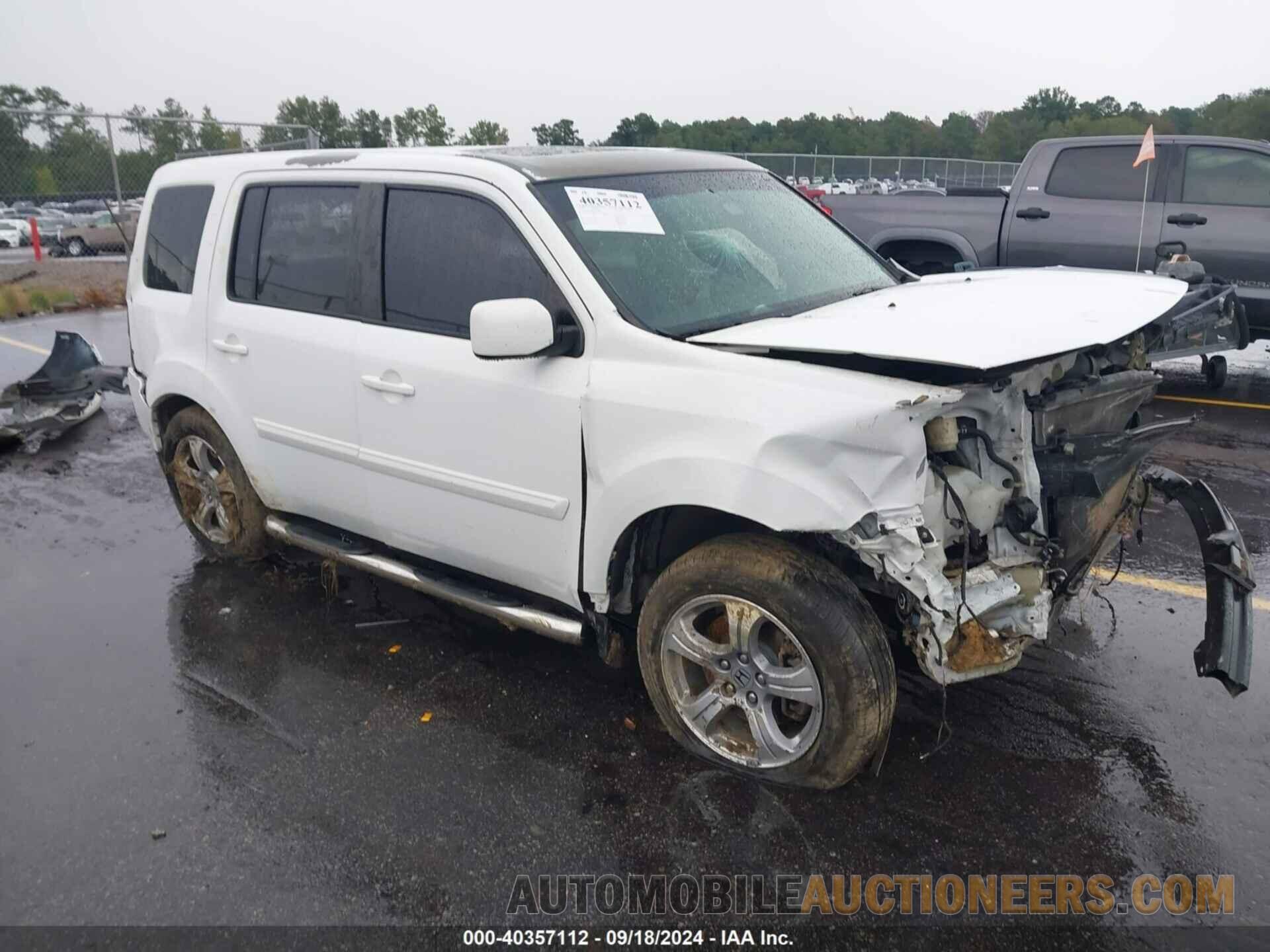 5FNYF3H61EB012386 HONDA PILOT 2014