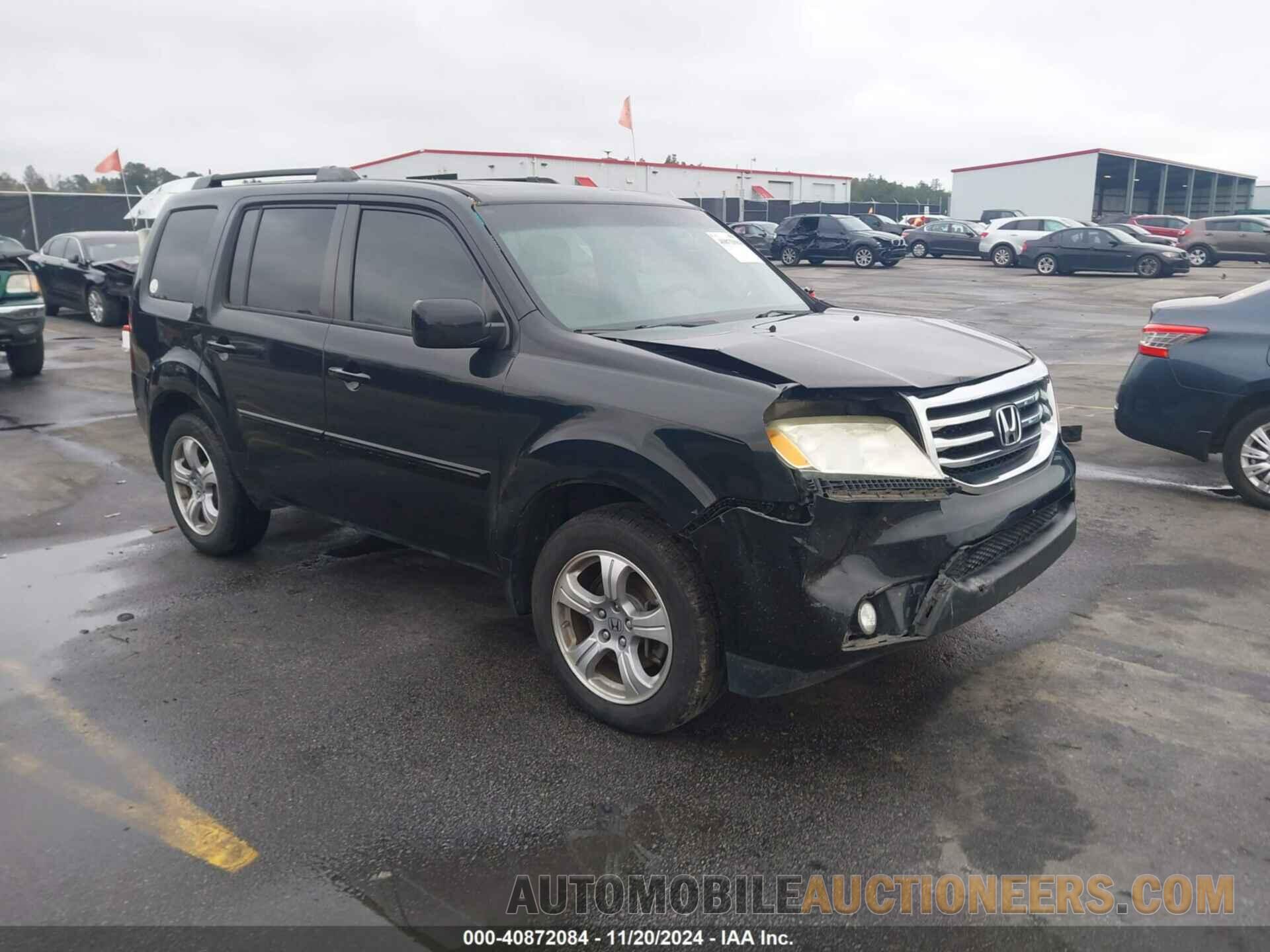 5FNYF3H63CB020728 HONDA PILOT 2012