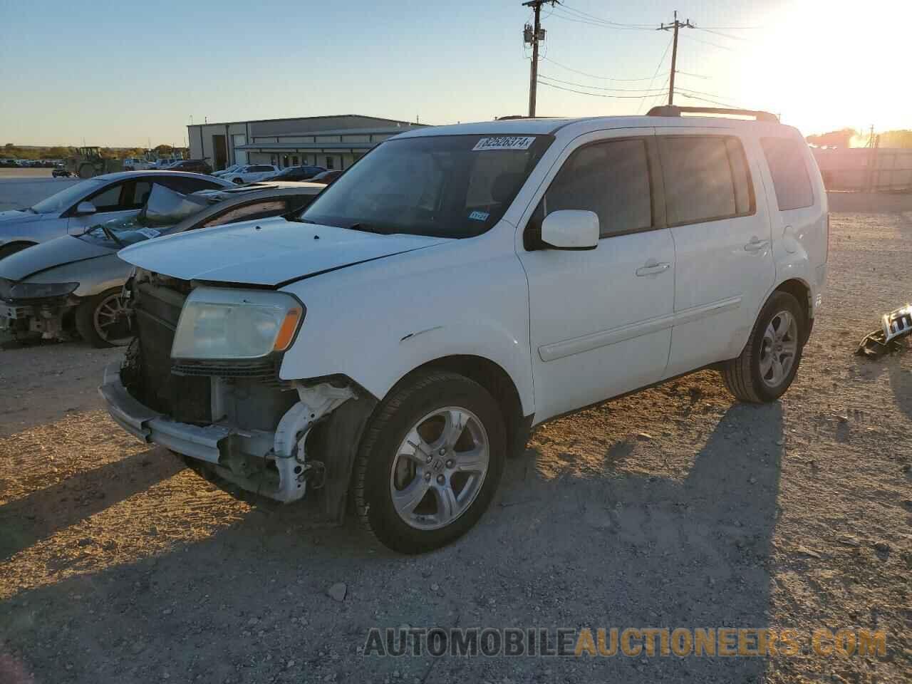 5FNYF3H65CB003896 HONDA PILOT 2012