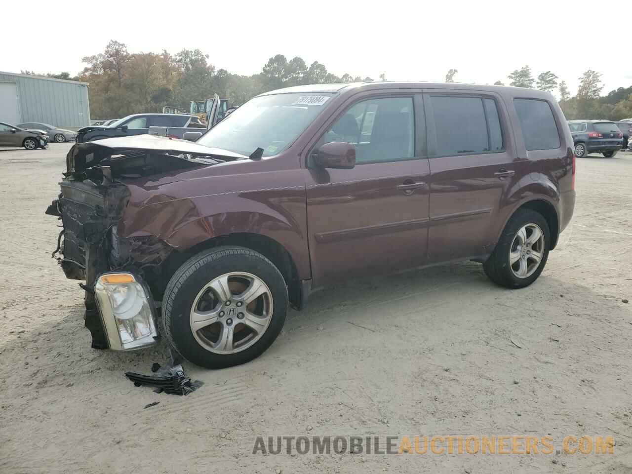 5FNYF3H69FB009852 HONDA PILOT 2015