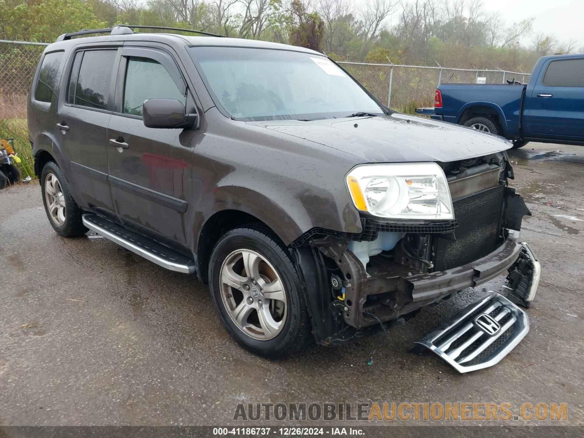 5FNYF3H6XCB029216 HONDA PILOT 2012