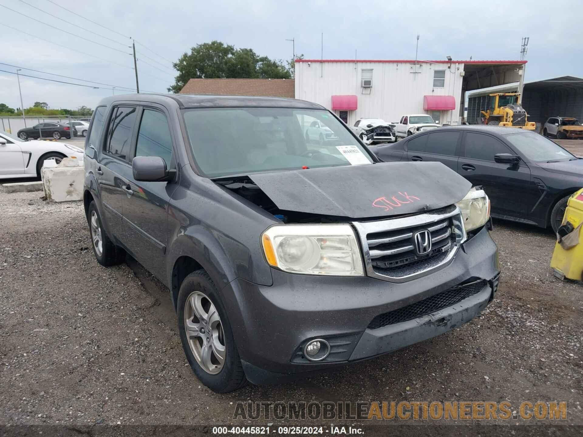 5FNYF3H6XEB028134 HONDA PILOT 2014