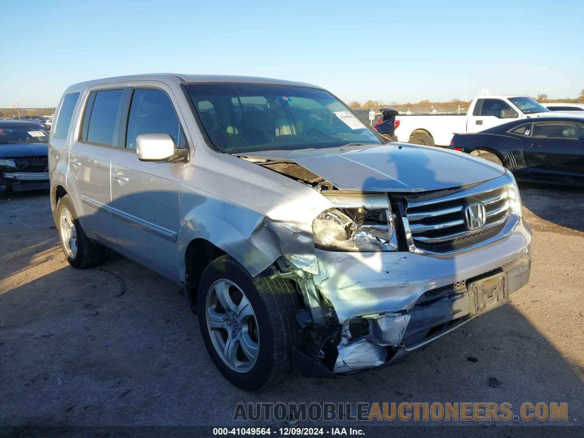 5FNYF3H70CB041271 HONDA PILOT 2012