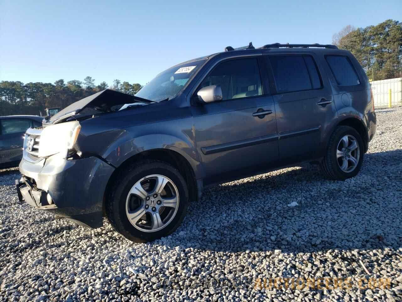 5FNYF3H76CB009957 HONDA PILOT 2012