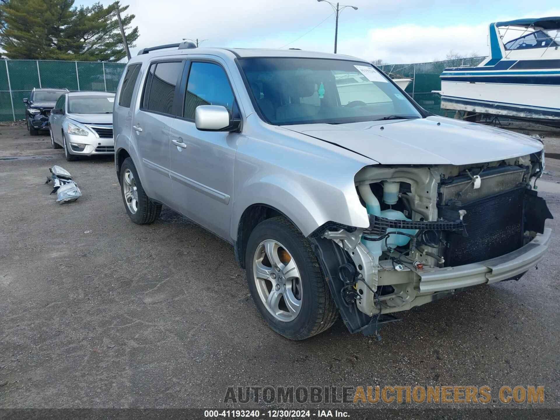 5FNYF3H76DB013332 HONDA PILOT 2013