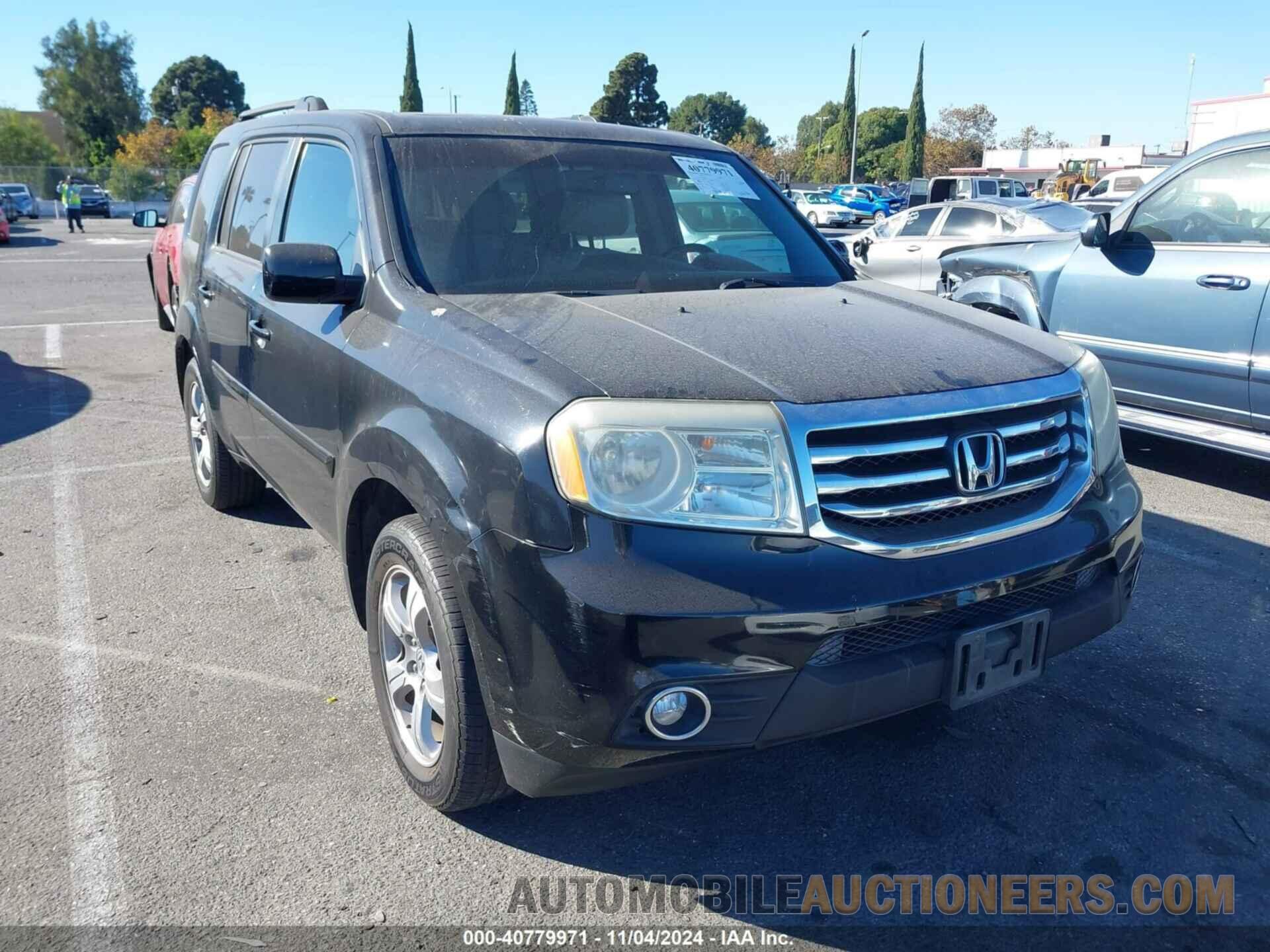 5FNYF3H76DB021334 HONDA PILOT 2013