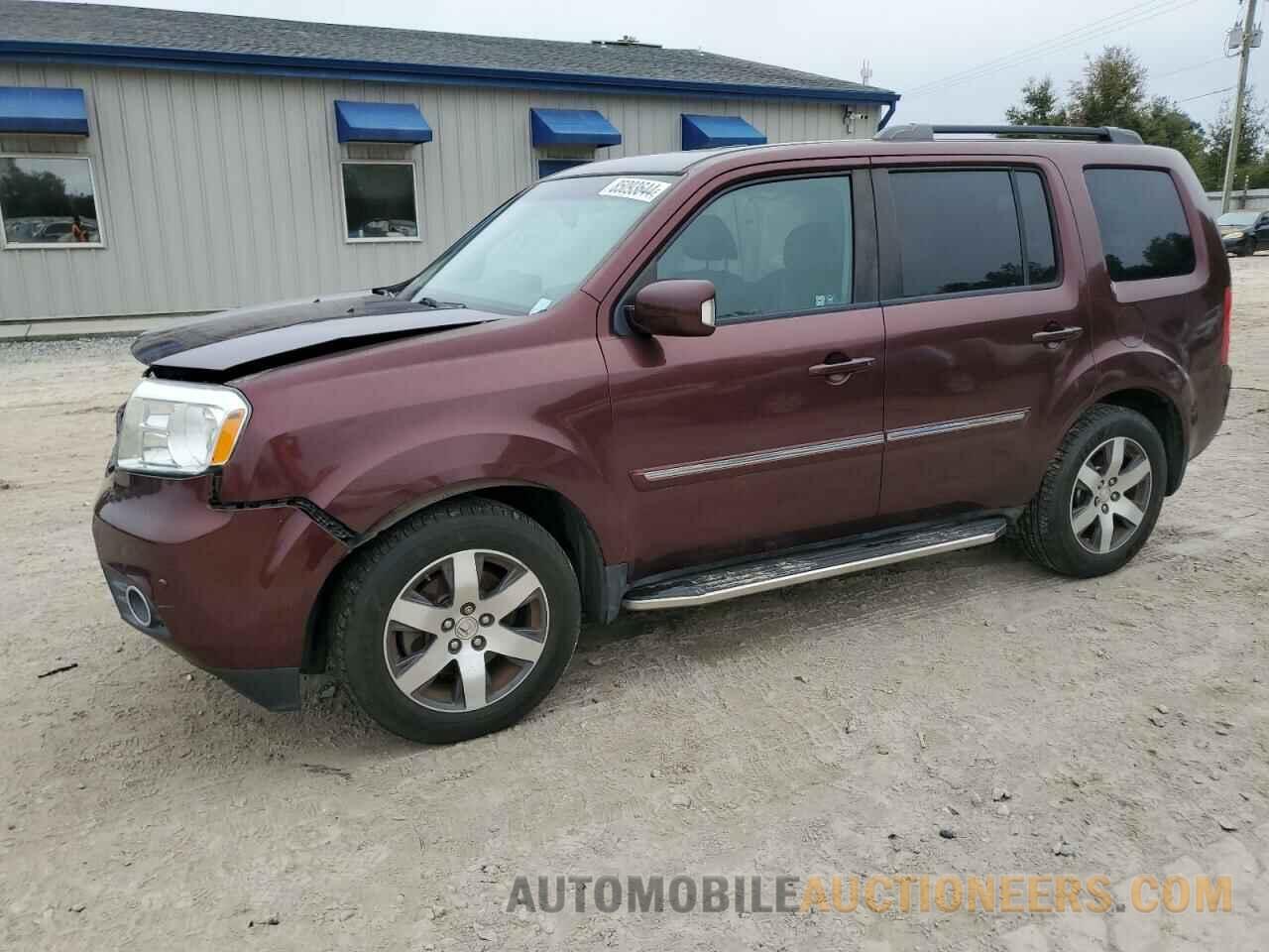 5FNYF3H90CB031177 HONDA PILOT 2012