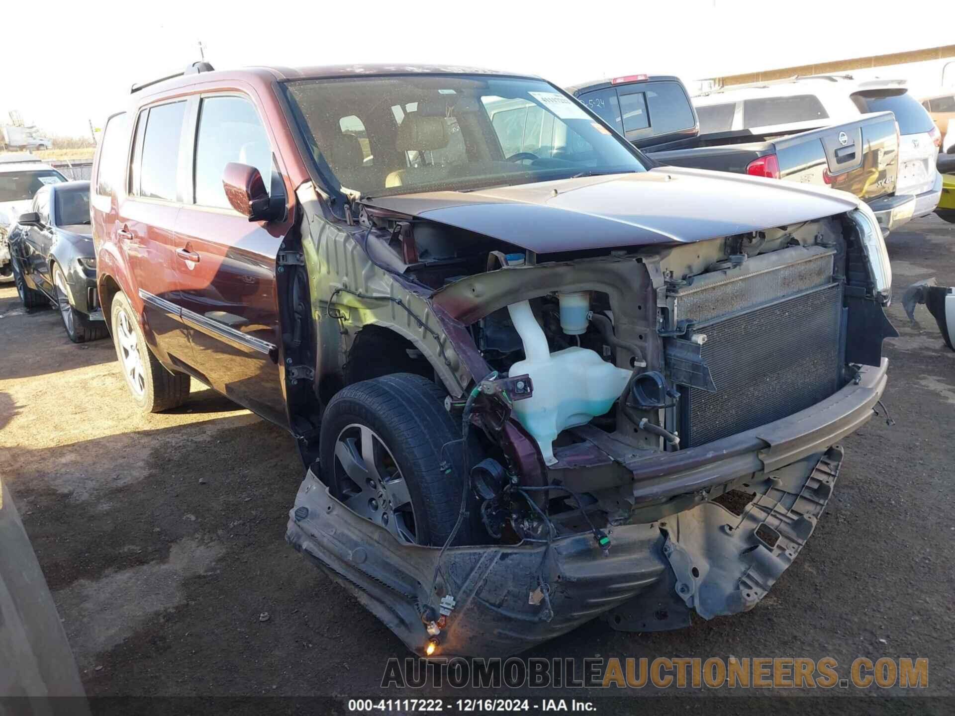 5FNYF3H90DB004692 HONDA PILOT 2013