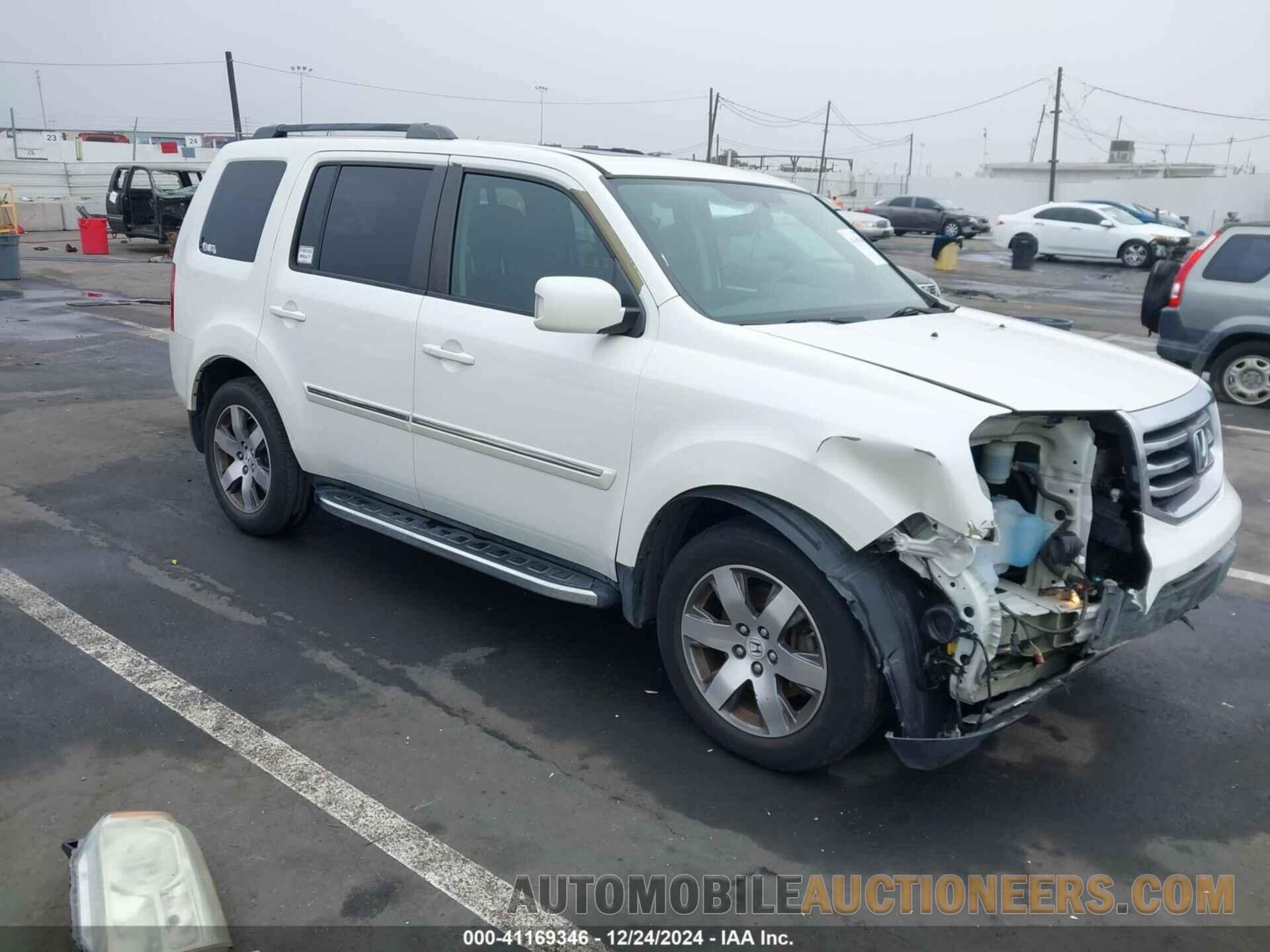 5FNYF3H90DB015501 HONDA PILOT 2013