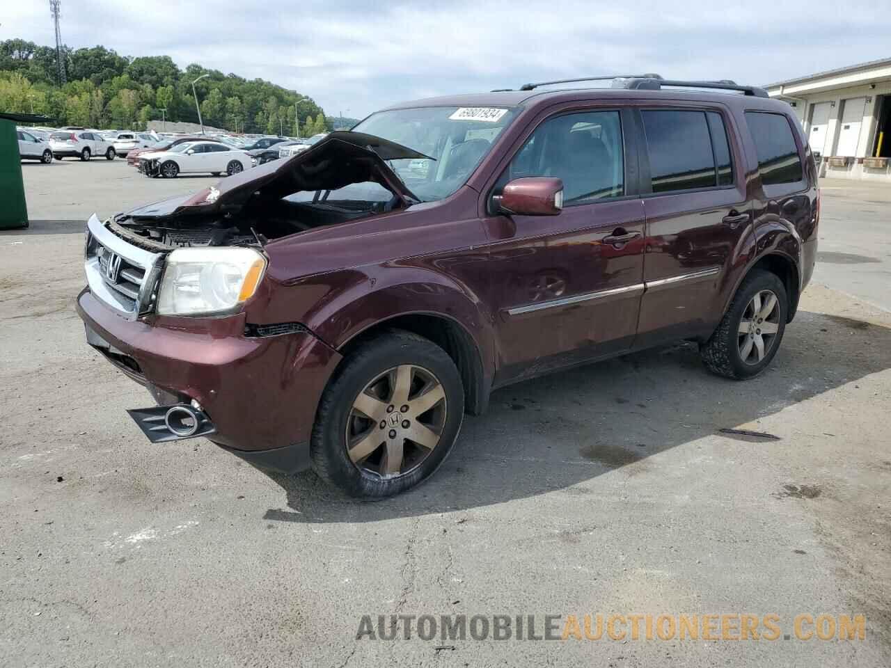 5FNYF3H90EB019260 HONDA PILOT 2014