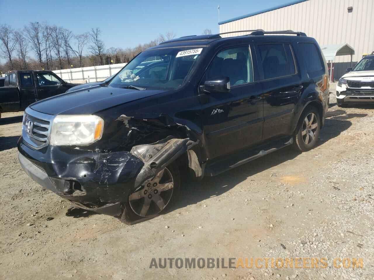 5FNYF3H91CB018115 HONDA PILOT 2012