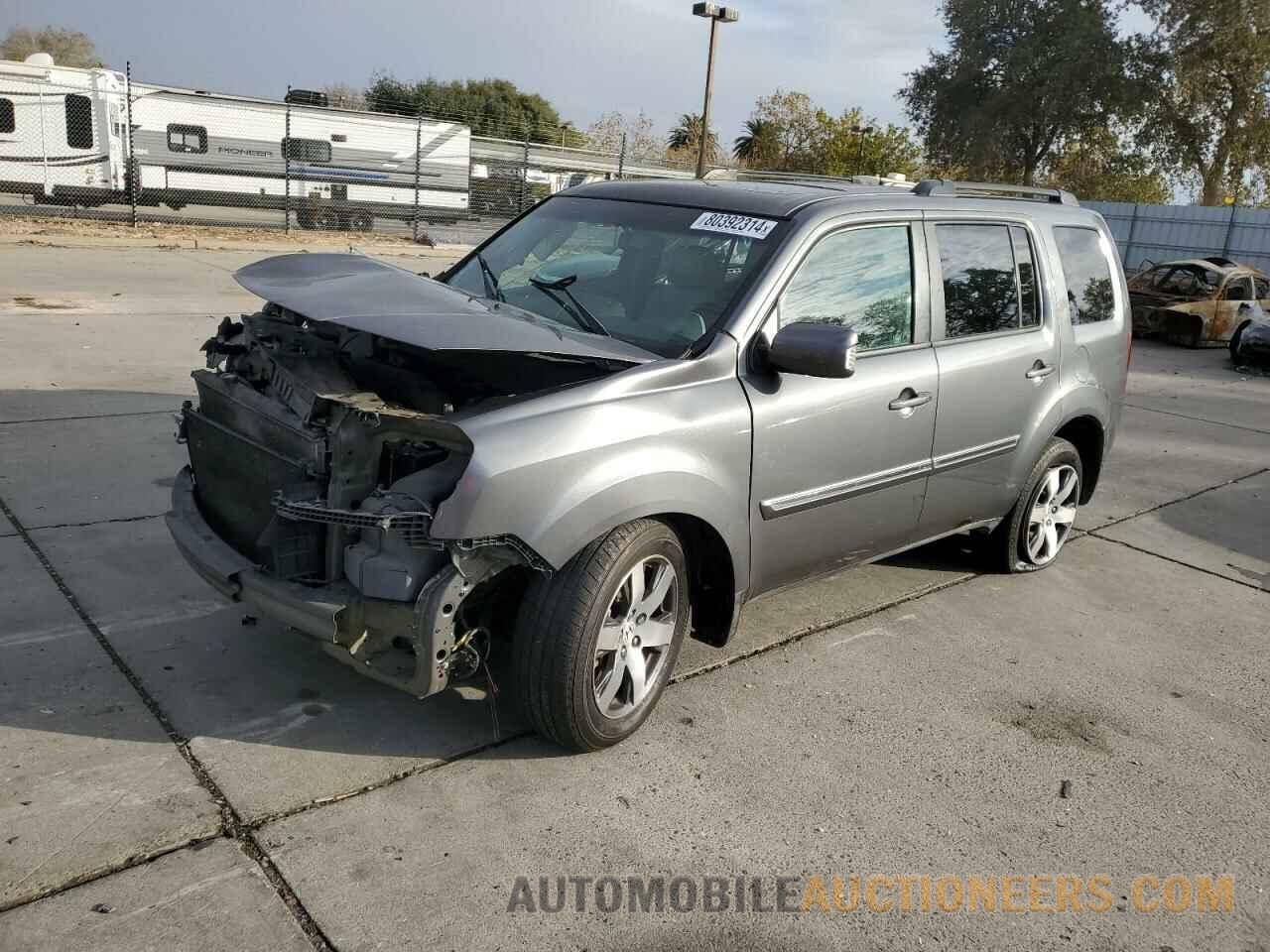 5FNYF3H91CB029051 HONDA PILOT 2012