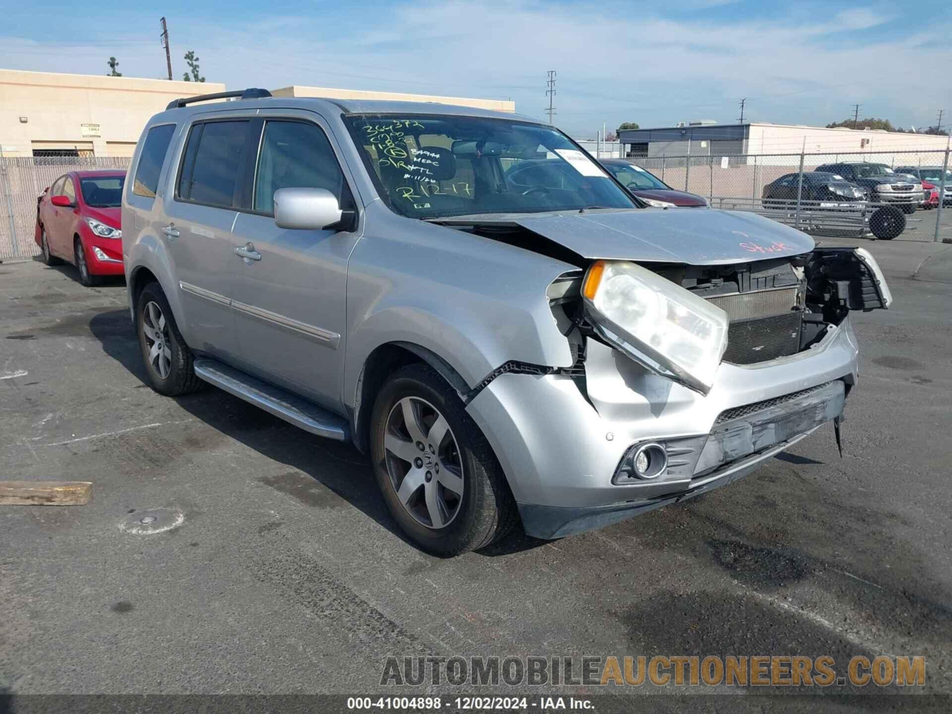 5FNYF3H91DB001347 HONDA PILOT 2013