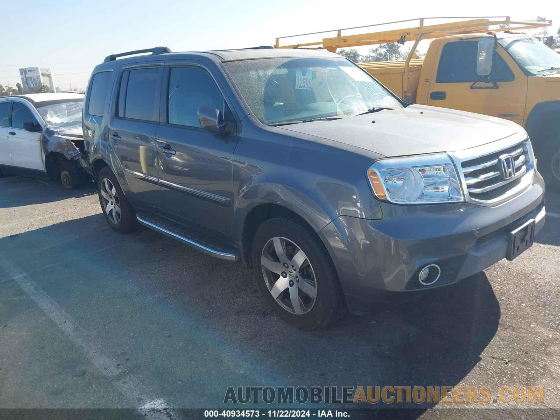 5FNYF3H92CB029902 HONDA PILOT 2012