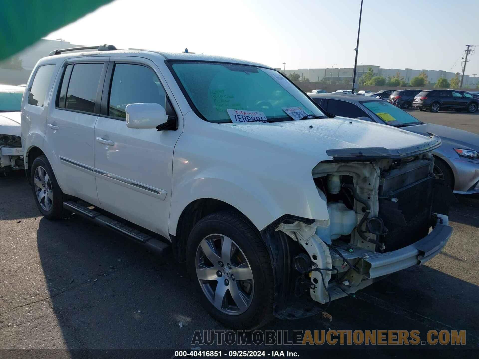 5FNYF3H92EB020085 HONDA PILOT 2014