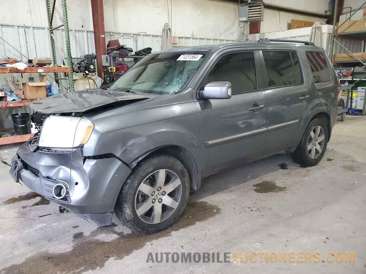 5FNYF3H93DB017422 HONDA PILOT 2013