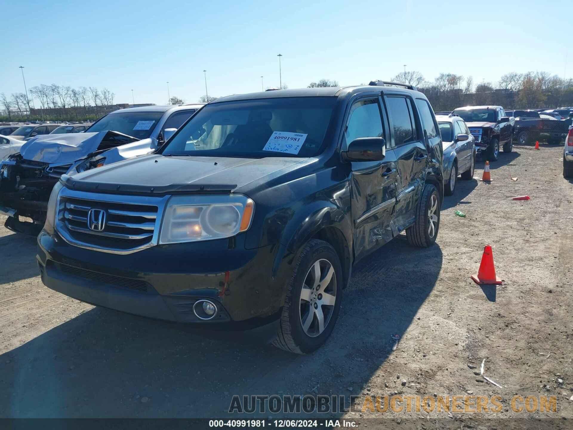 5FNYF3H94CB030761 HONDA PILOT 2012