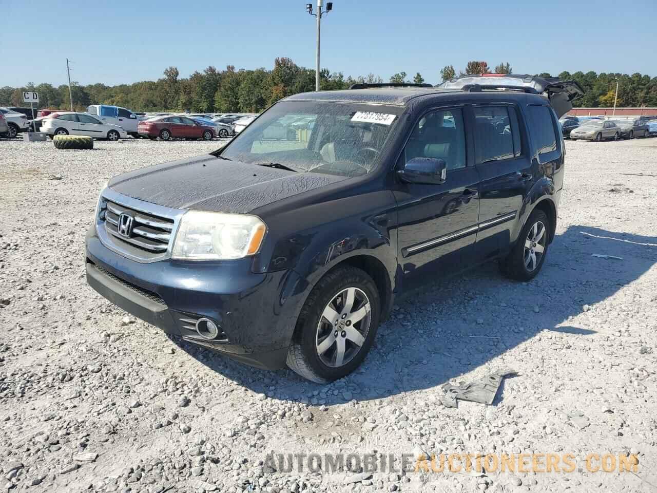 5FNYF3H94CB034373 HONDA PILOT 2012