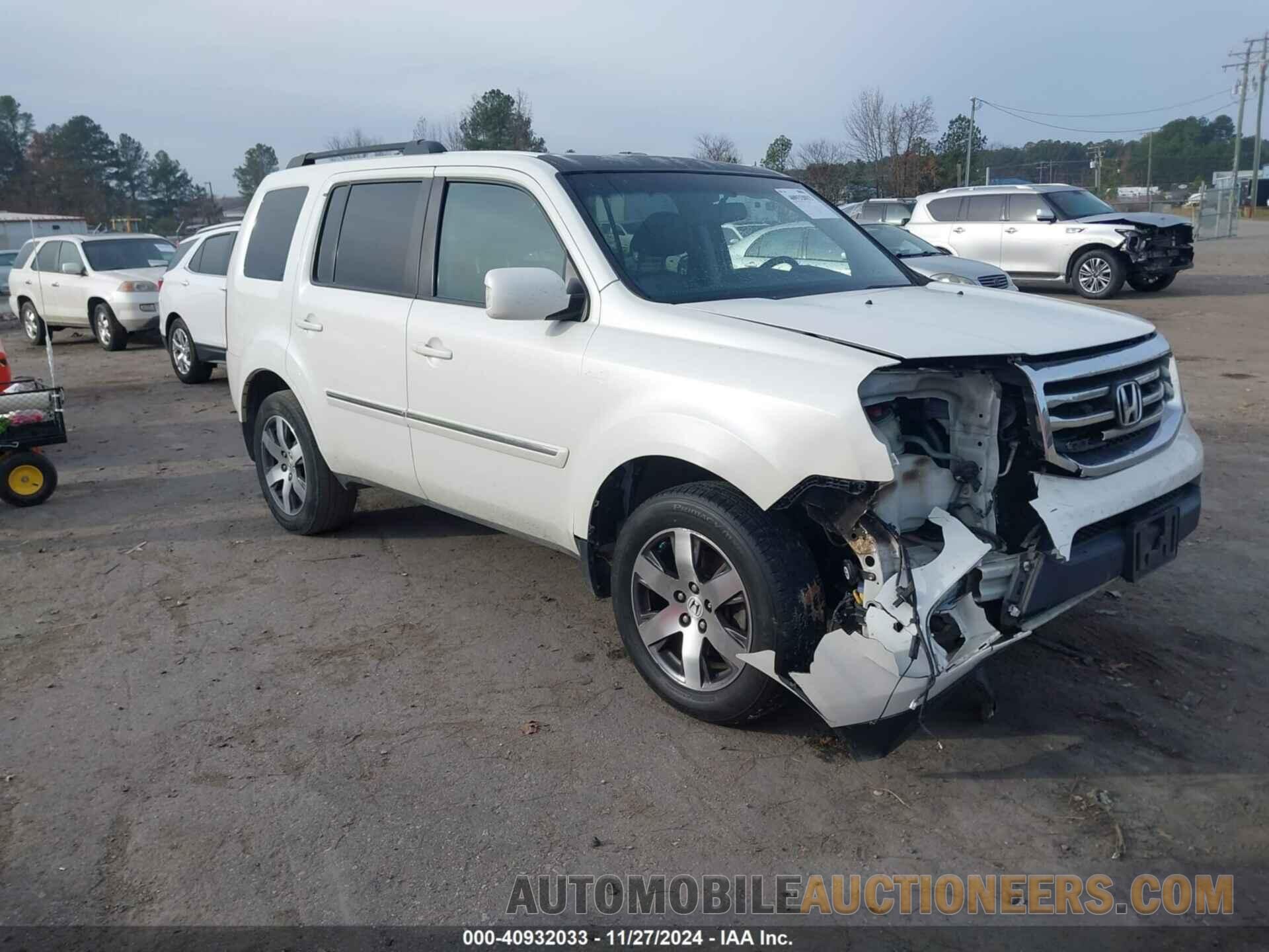 5FNYF3H94DB023925 HONDA PILOT 2013