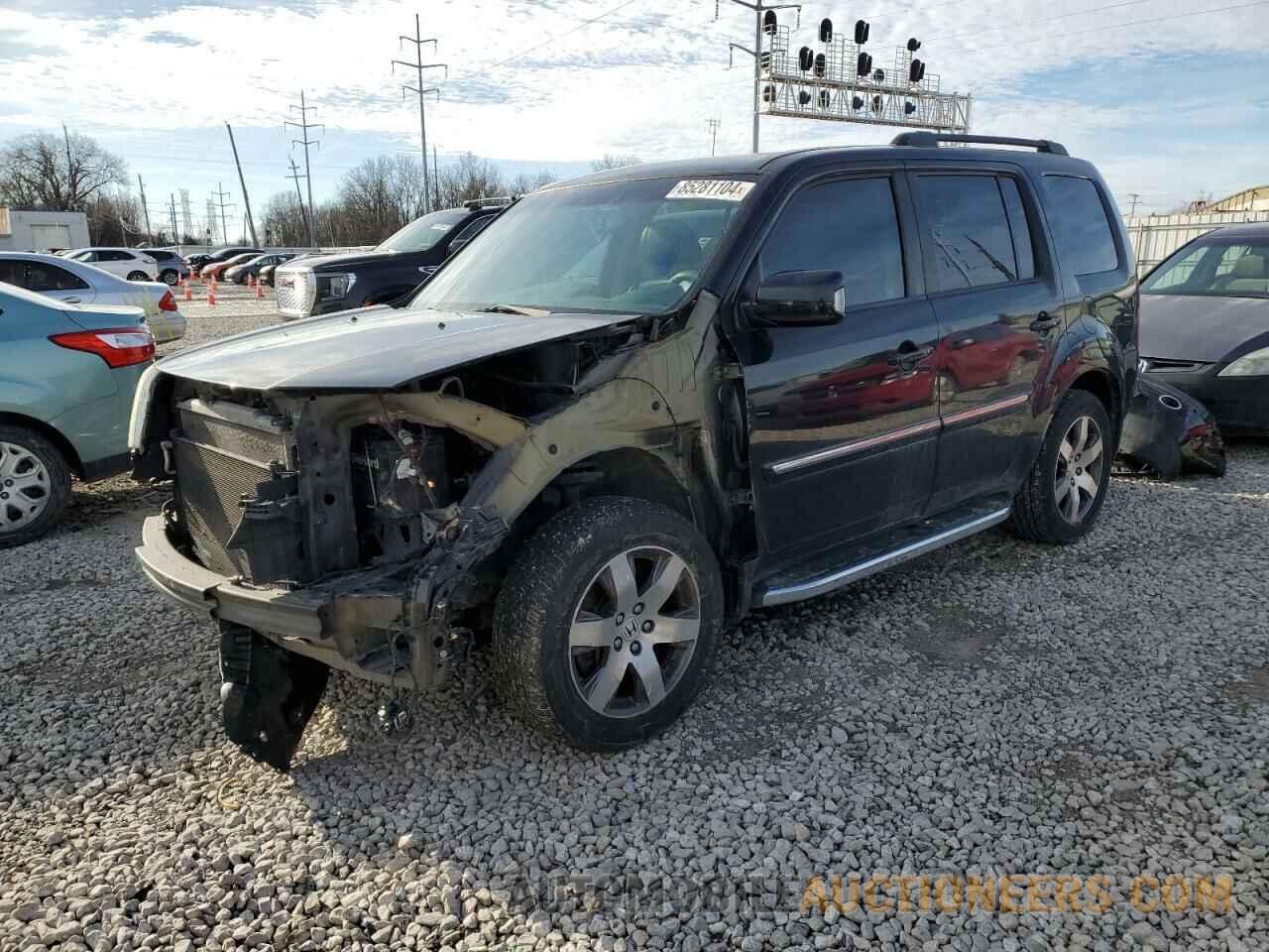 5FNYF3H95CB018103 HONDA PILOT 2012