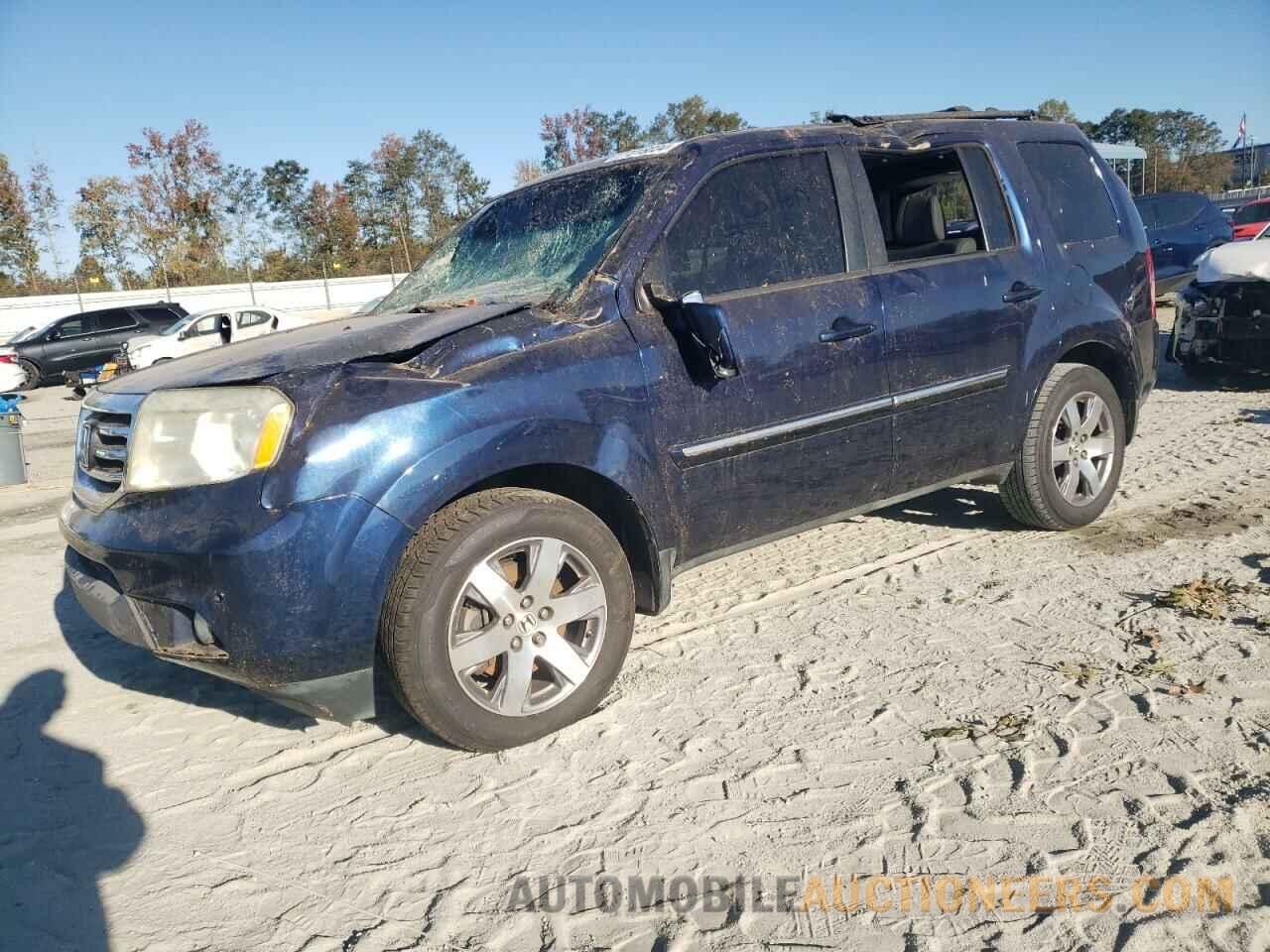 5FNYF3H95DB031208 HONDA PILOT 2013