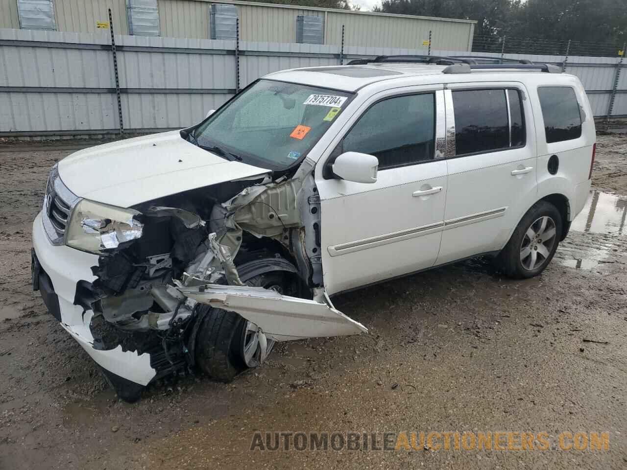 5FNYF3H95DB042760 HONDA PILOT 2013