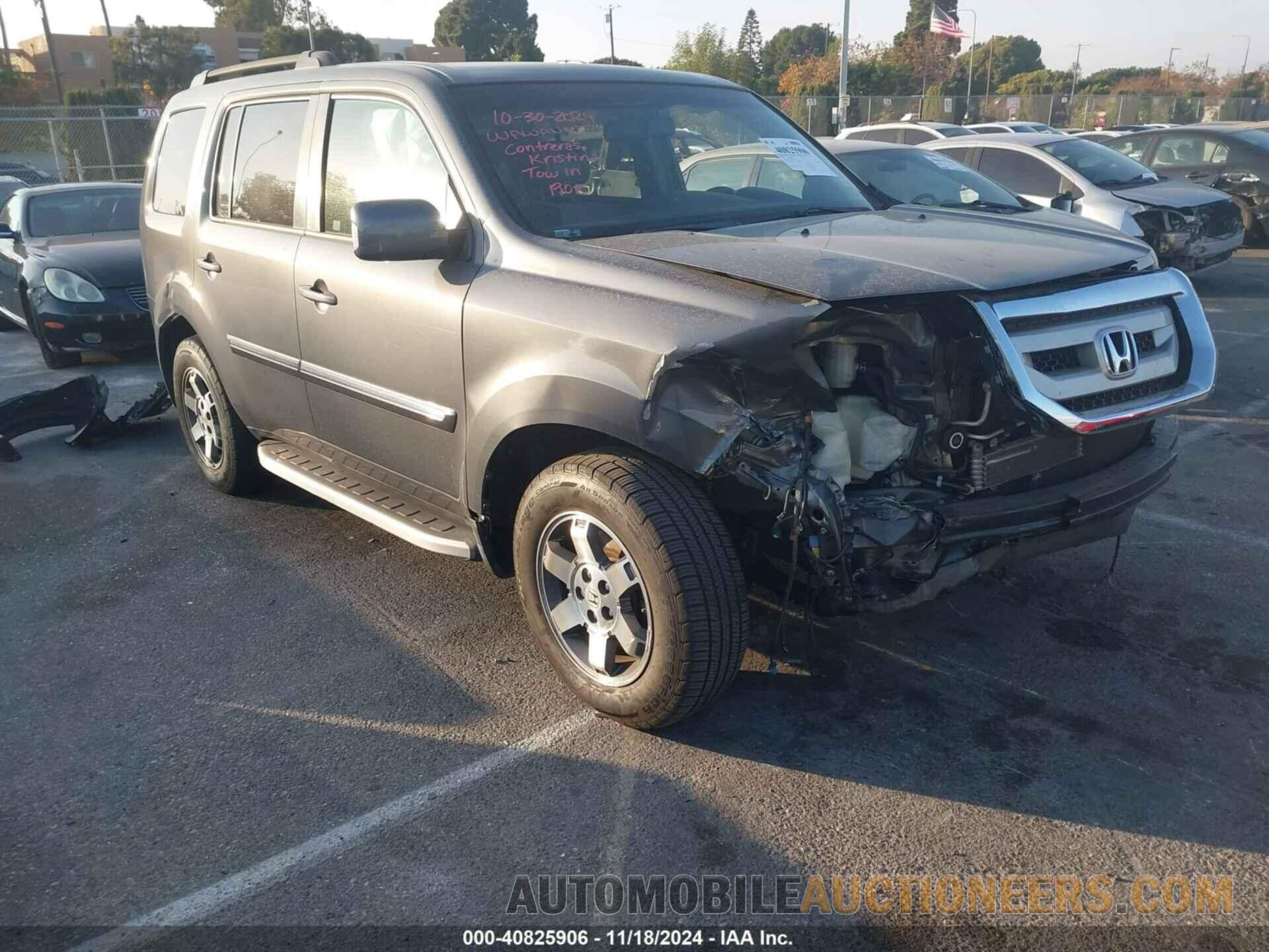 5FNYF3H96BB005939 HONDA PILOT 2011