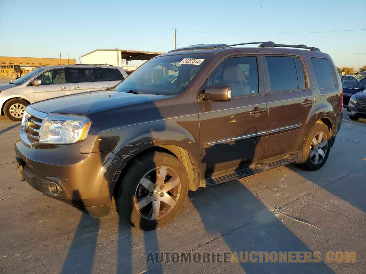 5FNYF3H96CB040529 HONDA PILOT 2012