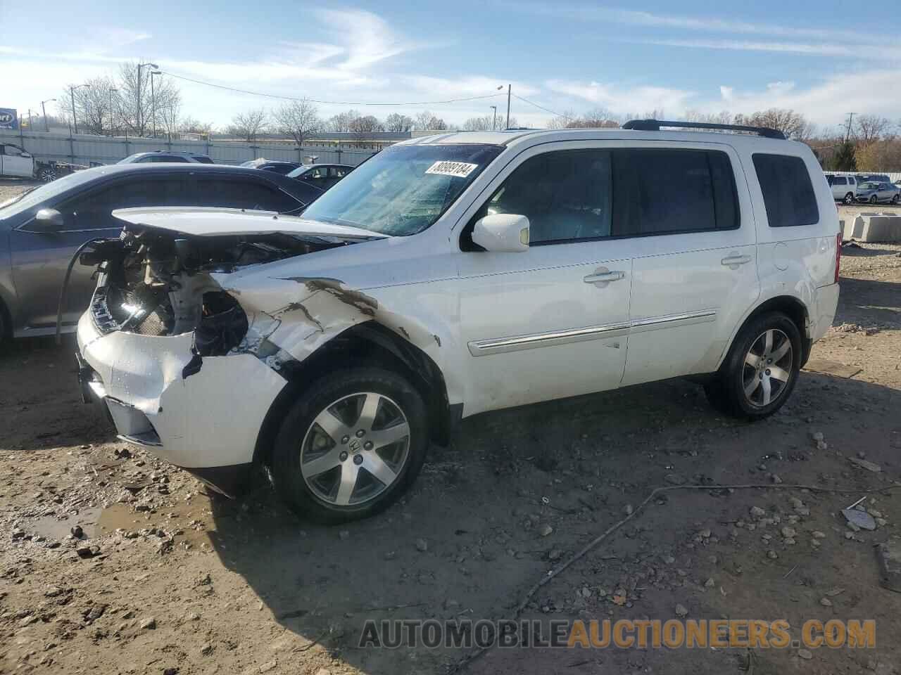 5FNYF3H97CB040085 HONDA PILOT 2012