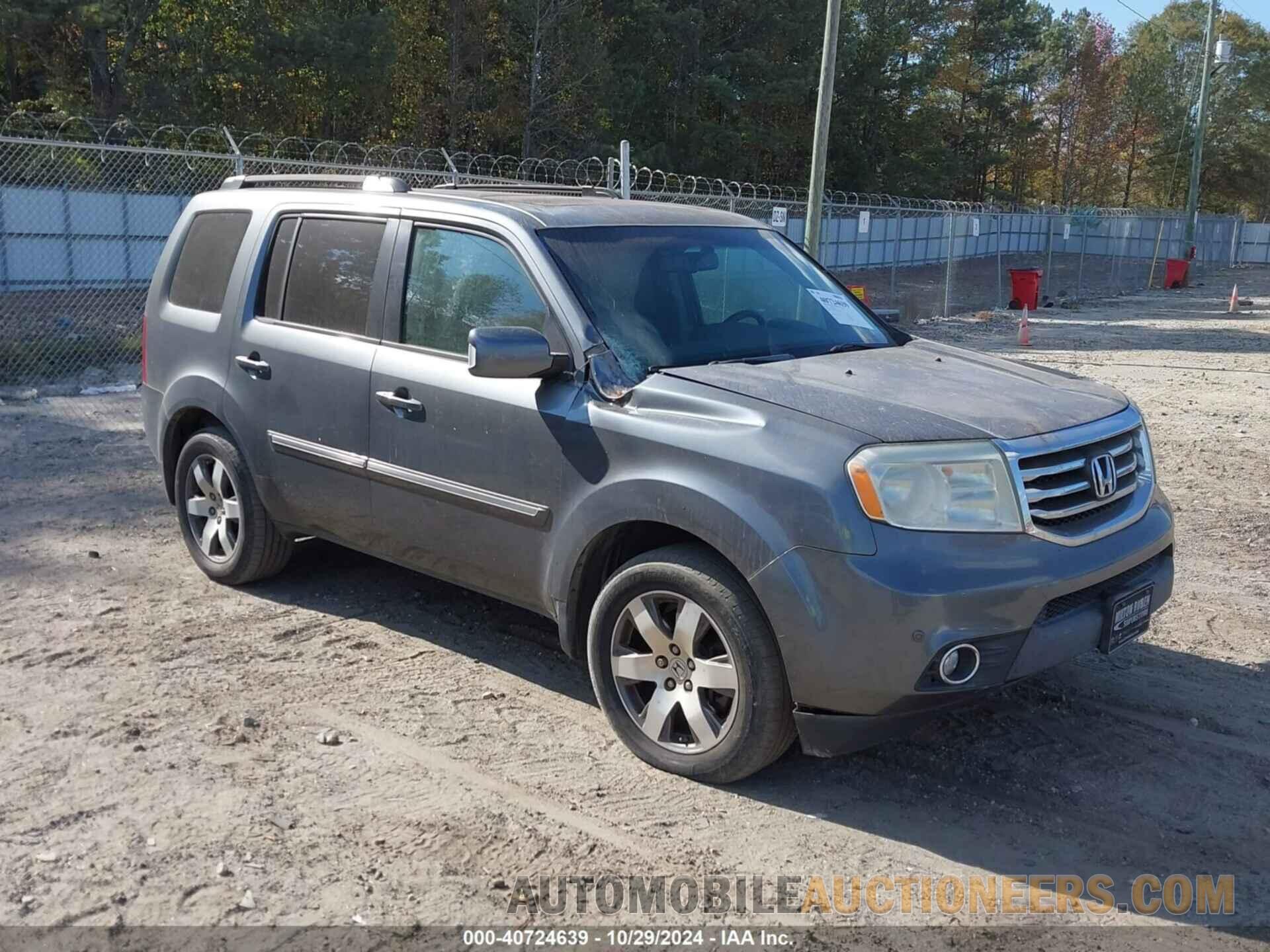 5FNYF3H97DB024079 HONDA PILOT 2013