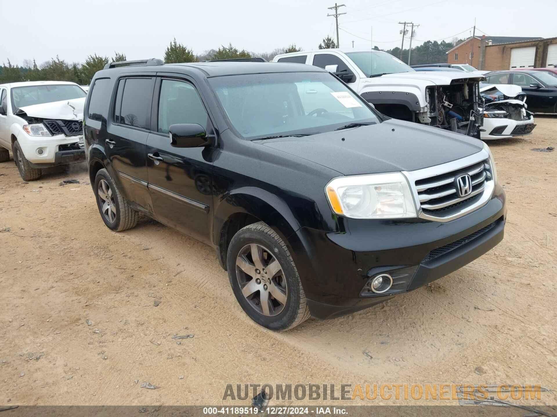 5FNYF3H9XCB018579 HONDA PILOT 2012