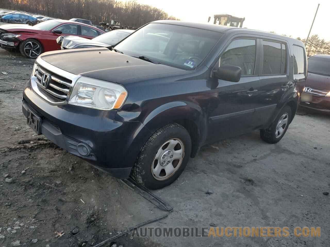 5FNYF4H20CB005736 HONDA PILOT 2012