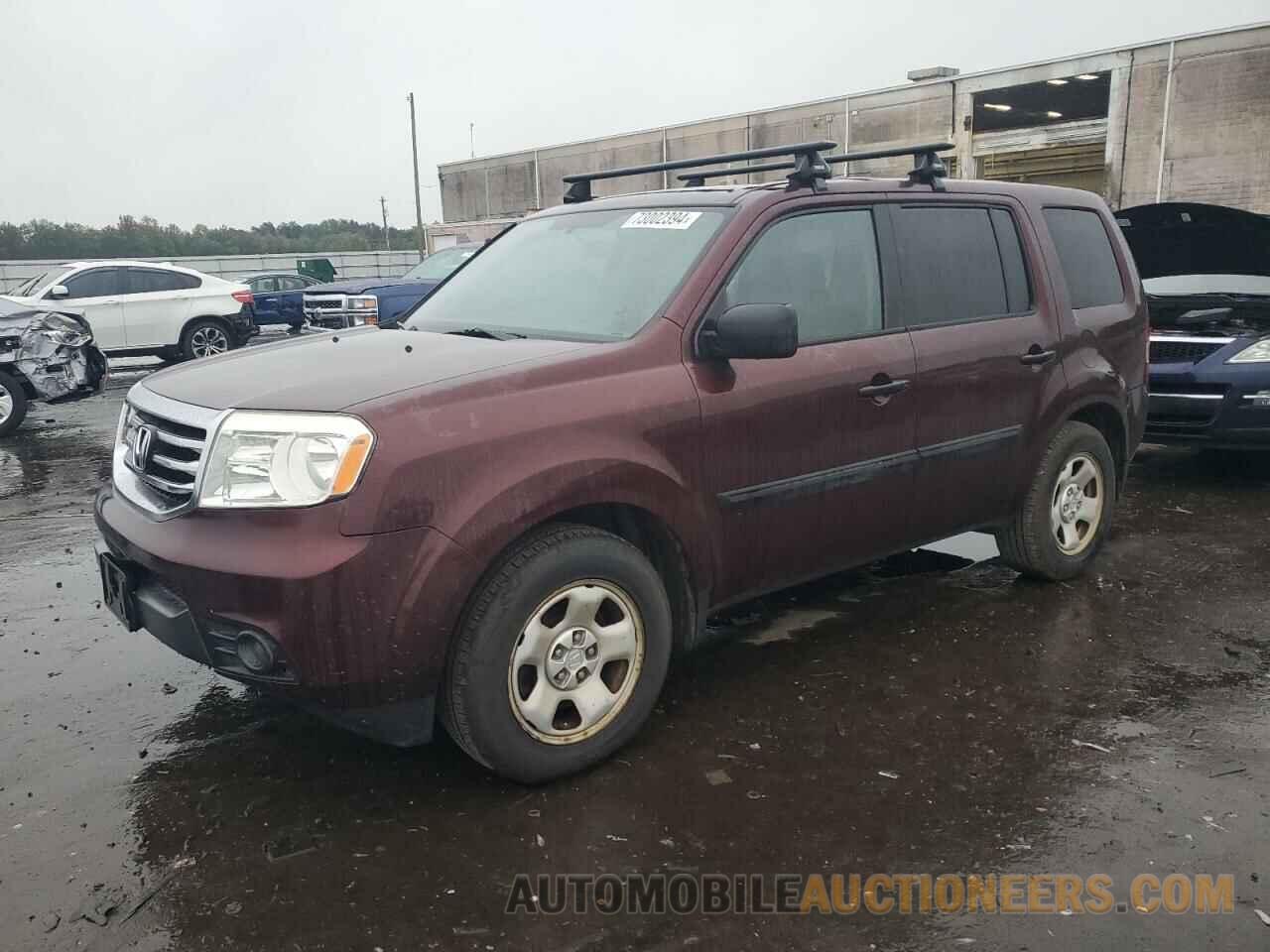 5FNYF4H20DB041847 HONDA PILOT 2013