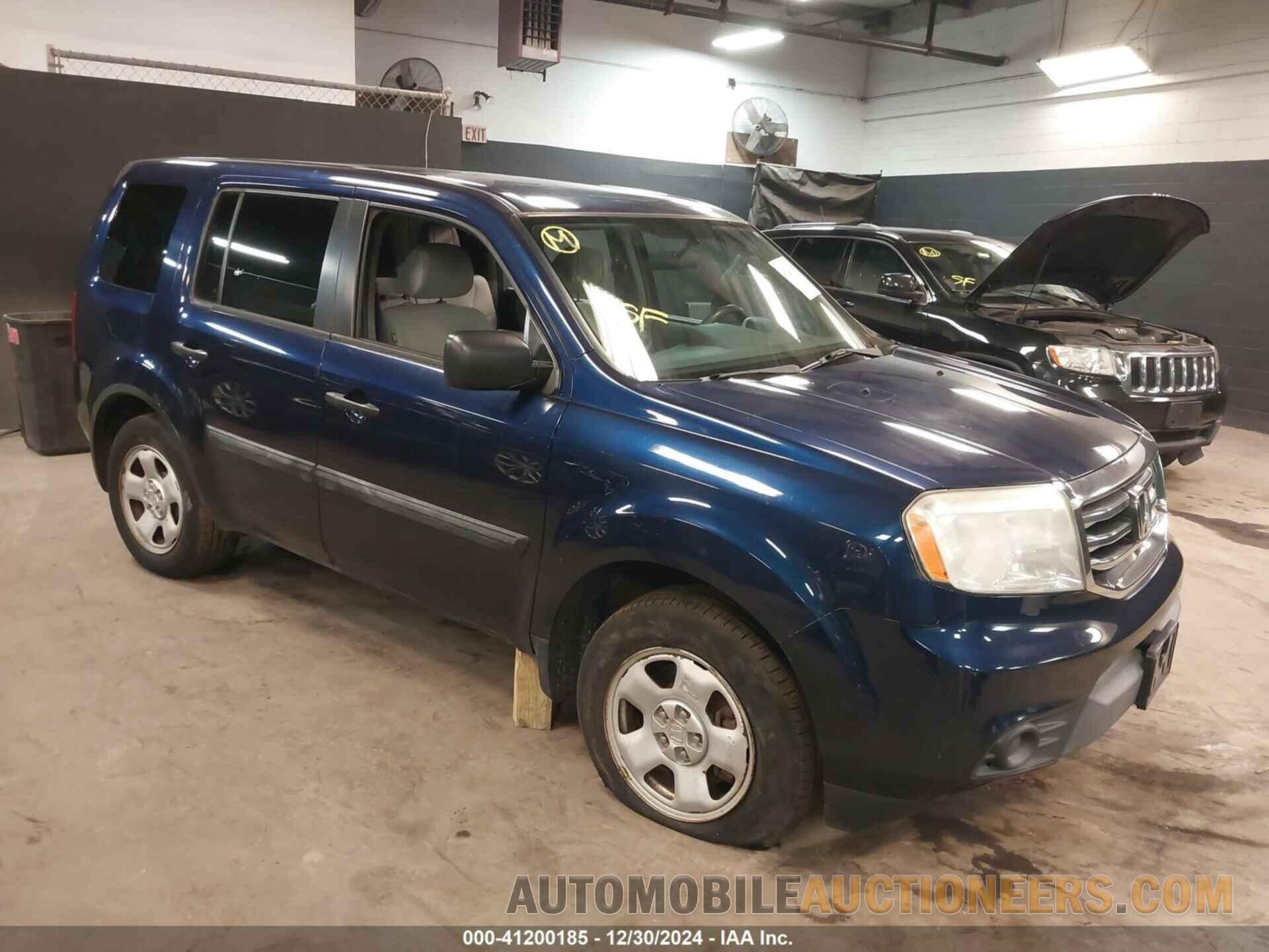 5FNYF4H20FB044234 HONDA PILOT 2015