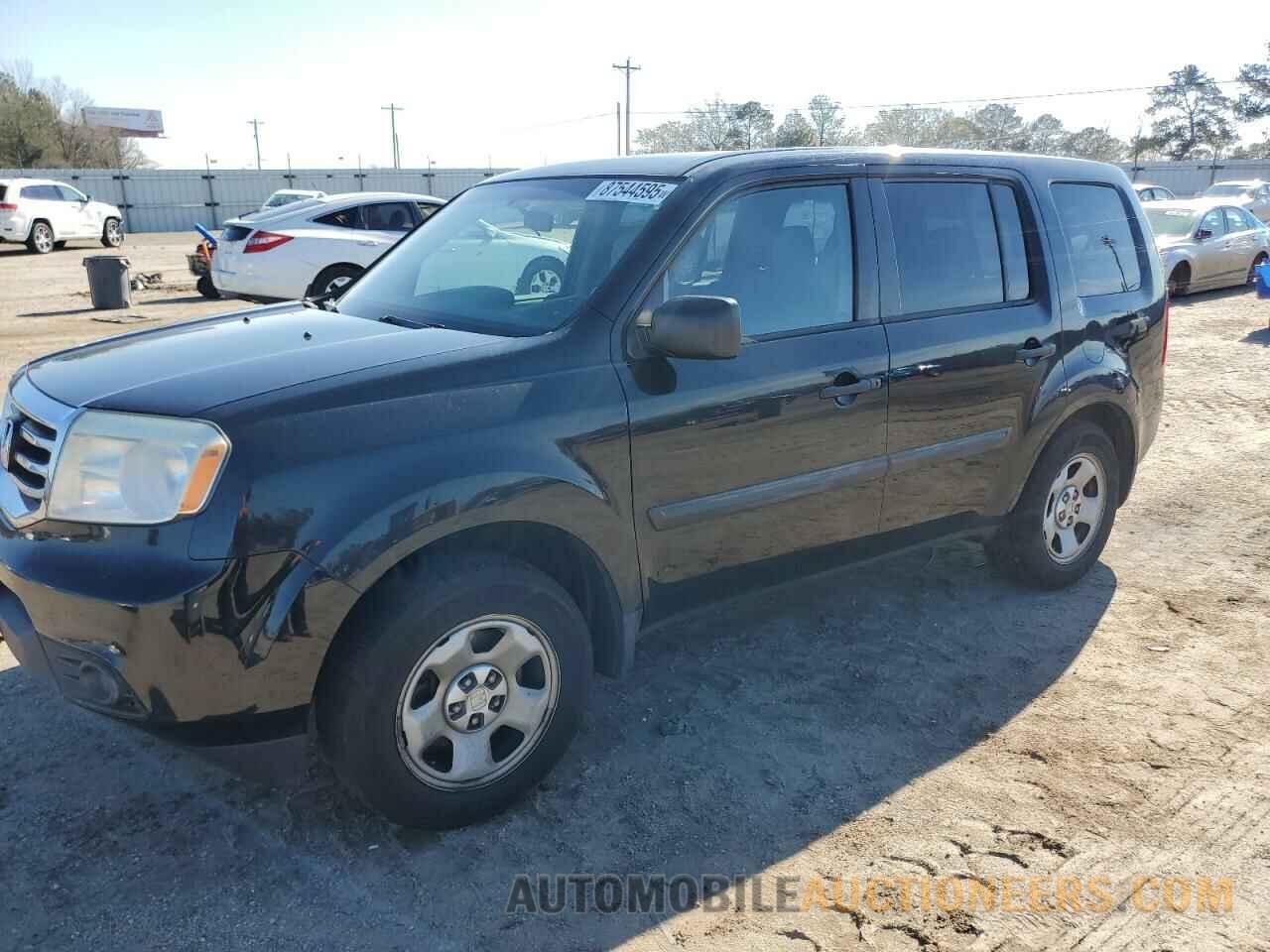 5FNYF4H22DB077975 HONDA PILOT 2013