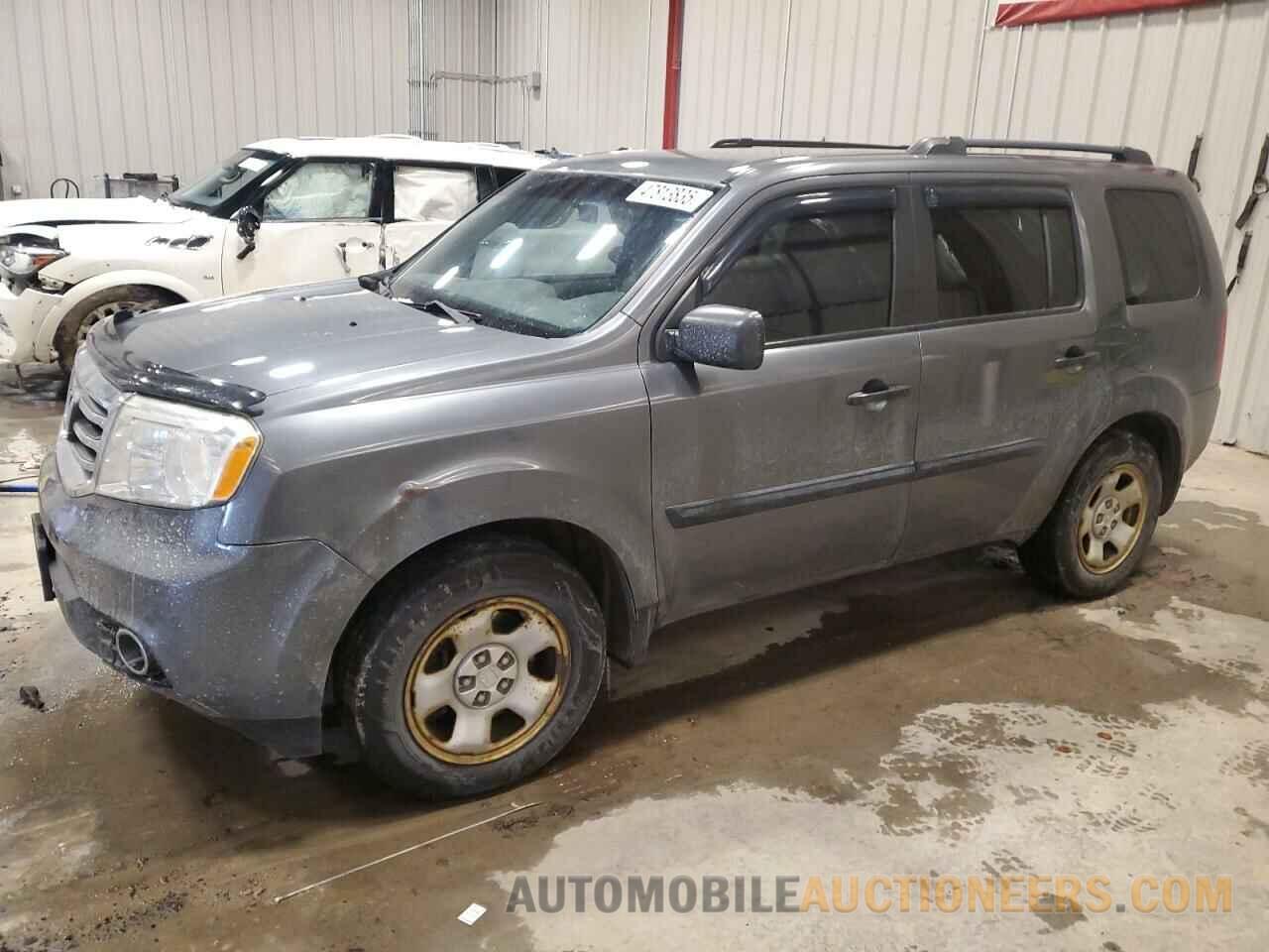 5FNYF4H23CB015354 HONDA PILOT 2012