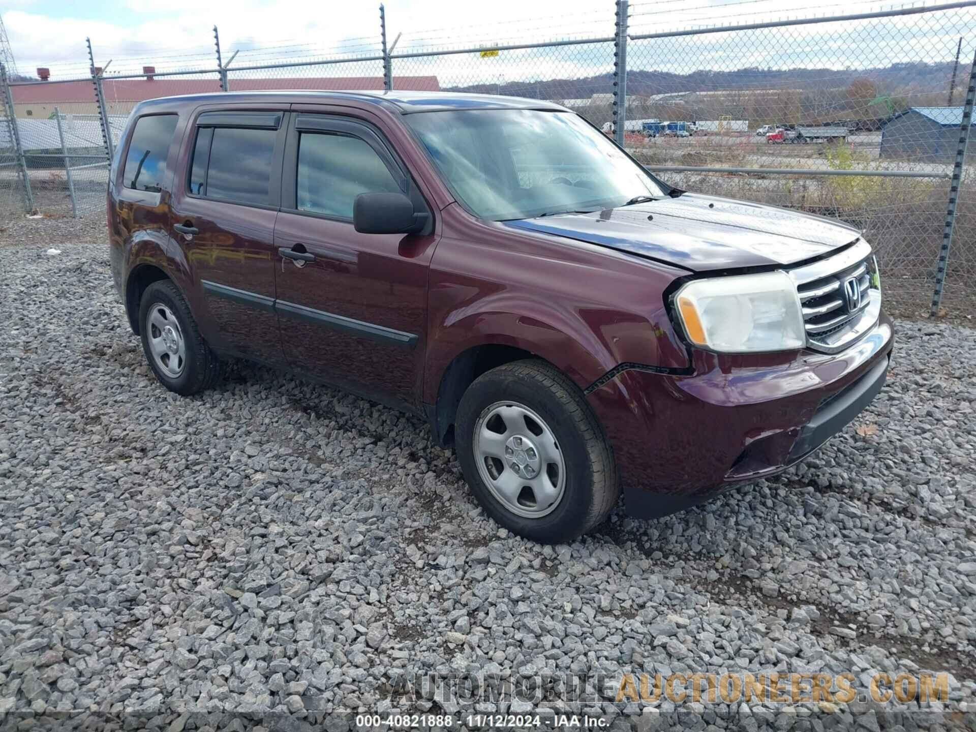 5FNYF4H24FB003346 HONDA PILOT 2015