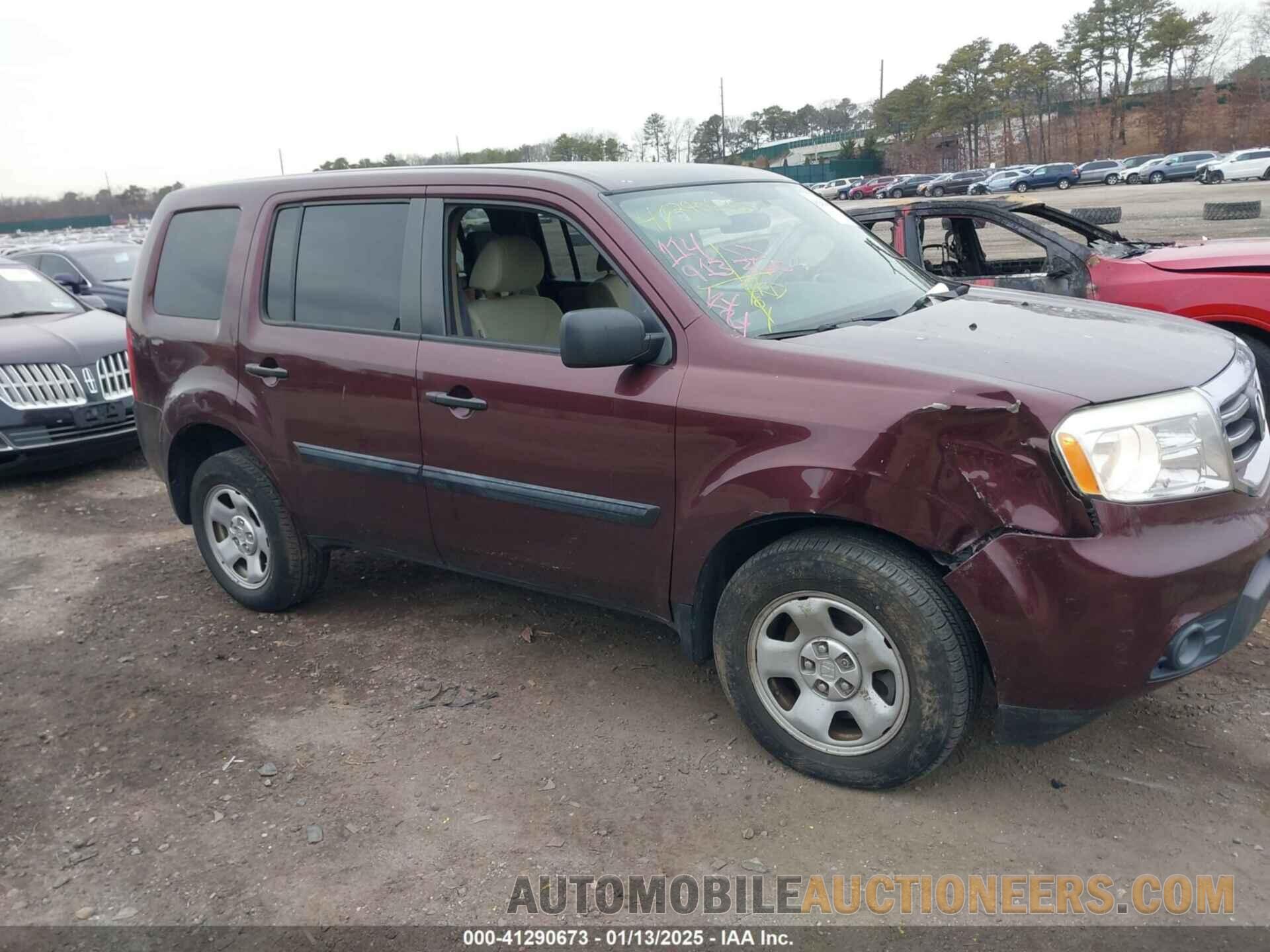 5FNYF4H25FB068626 HONDA PILOT 2015