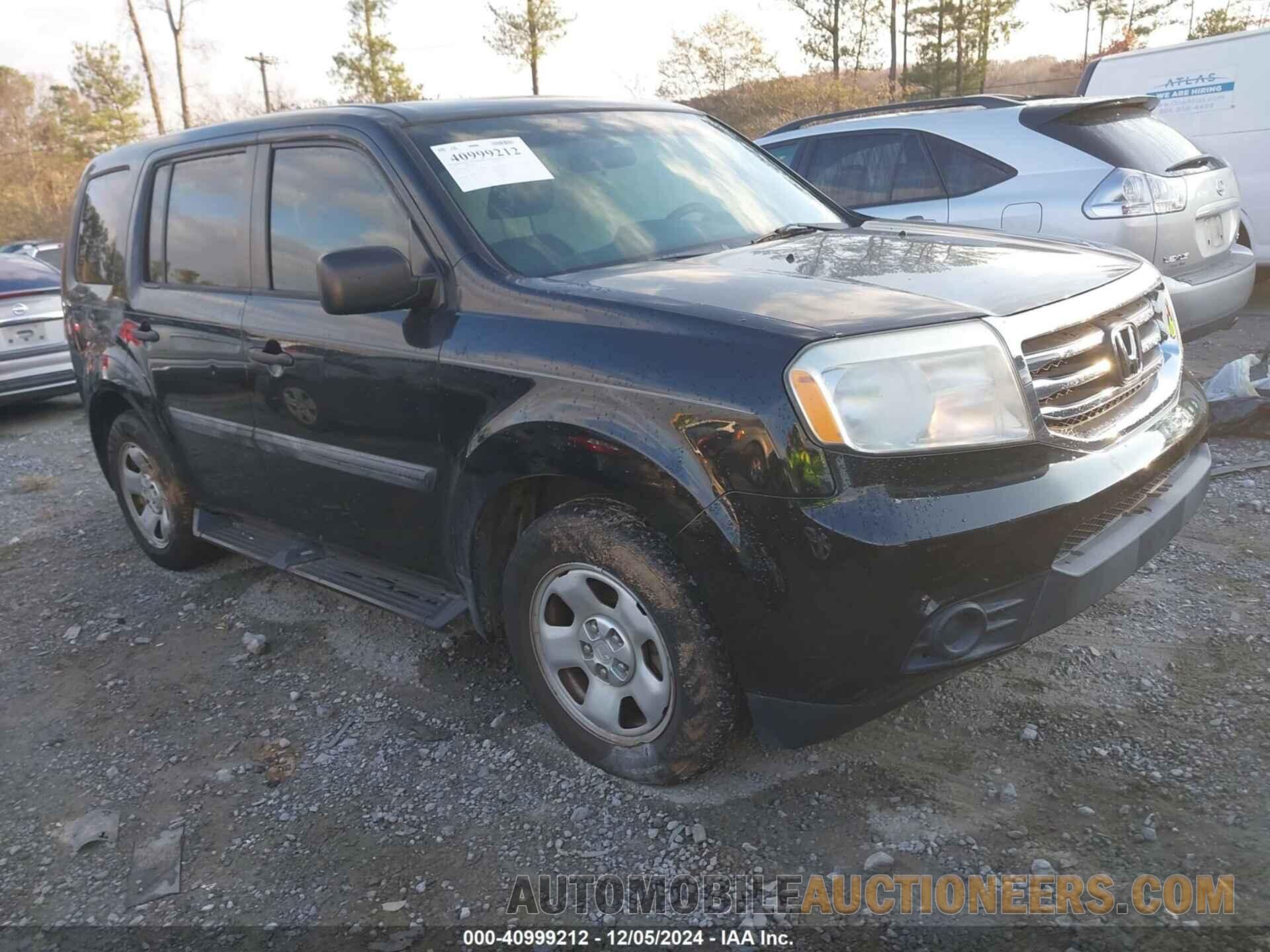 5FNYF4H25FB069856 HONDA PILOT 2015