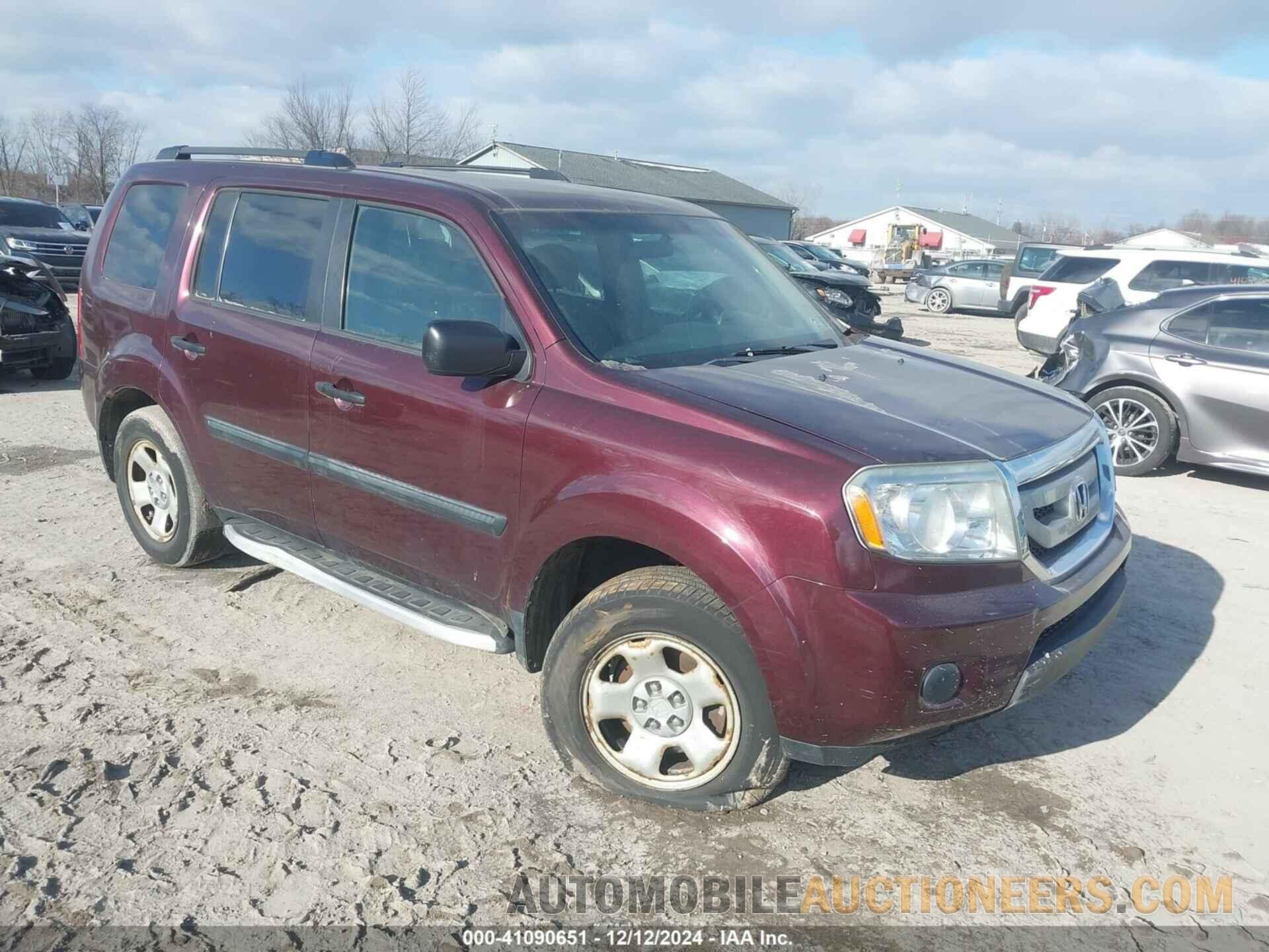 5FNYF4H26BB019218 HONDA PILOT 2011